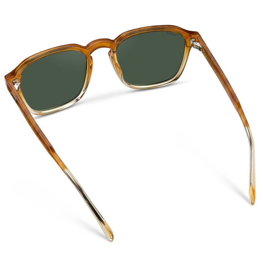 FRANCIS Men's Square Modern Retro Sunglasses in Sunset by WMP Eyewear - PUNCH Watch & Eyewear - WMP Eyewear
