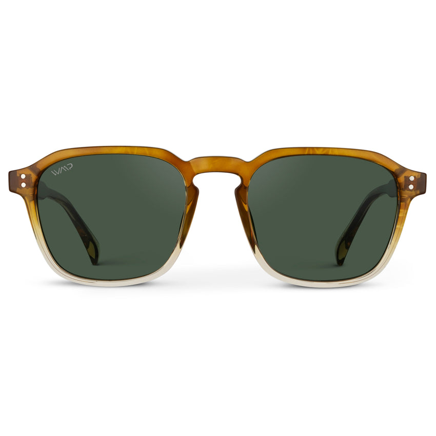 FRANCIS Men's Square Modern Retro Sunglasses in Sunset by WMP Eyewear - Punch Watch Design 