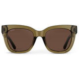 STORMI Khaki Crystal Green / Braune Linse von WMP Eyewear