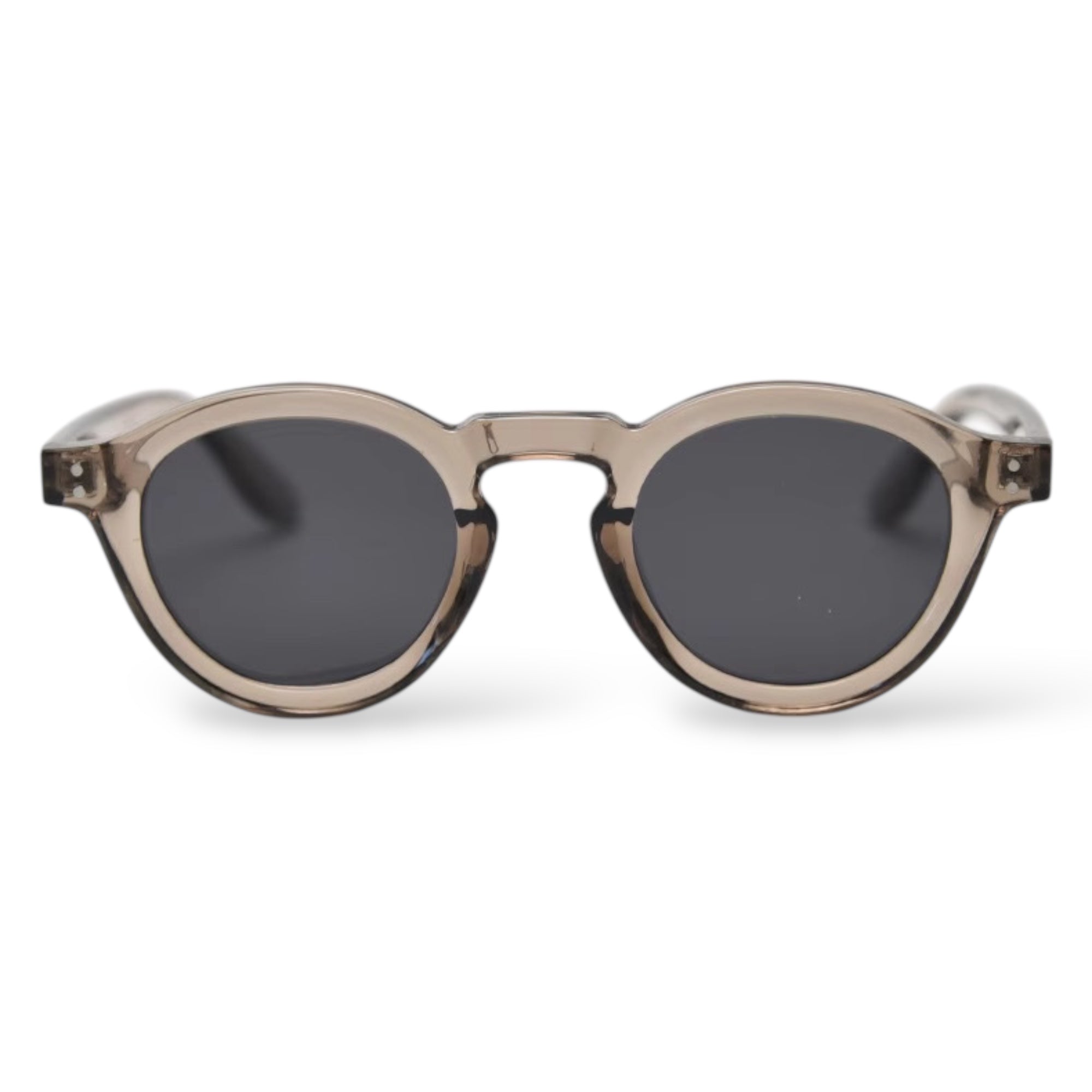 NORDEN, Essentials Polarised Sunglasses, Unisex, Khaki, Grey Lens by TrueVivid