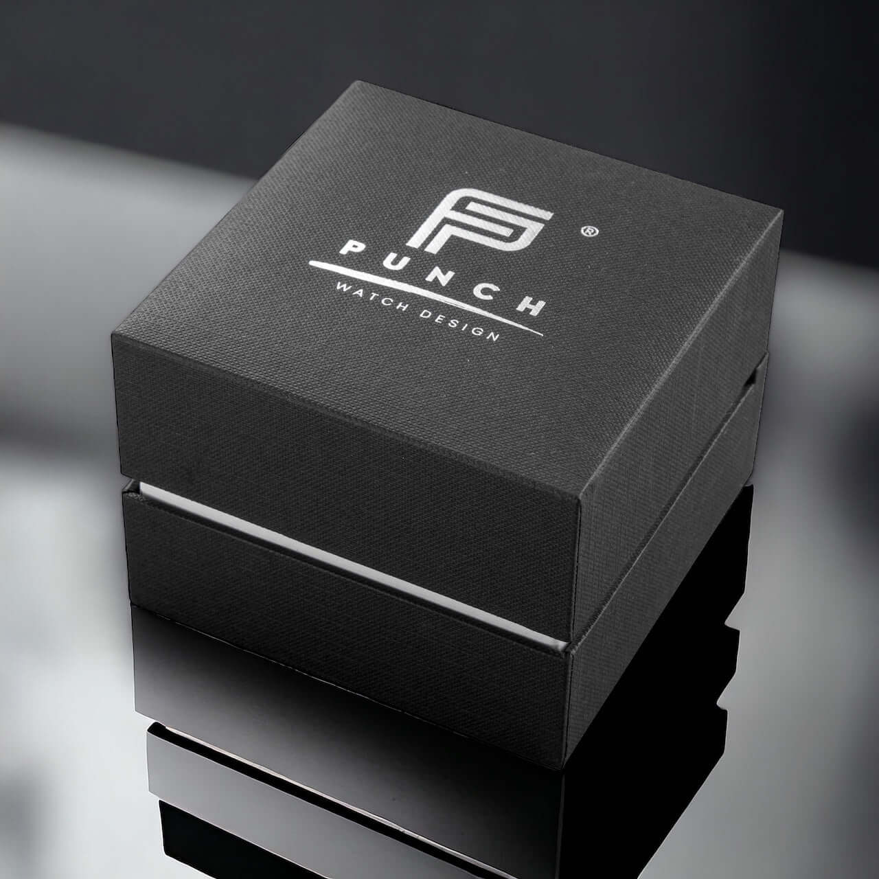 PUNCH APEX WHITE & SILVER SKELETON AUTOMATIC WATCH