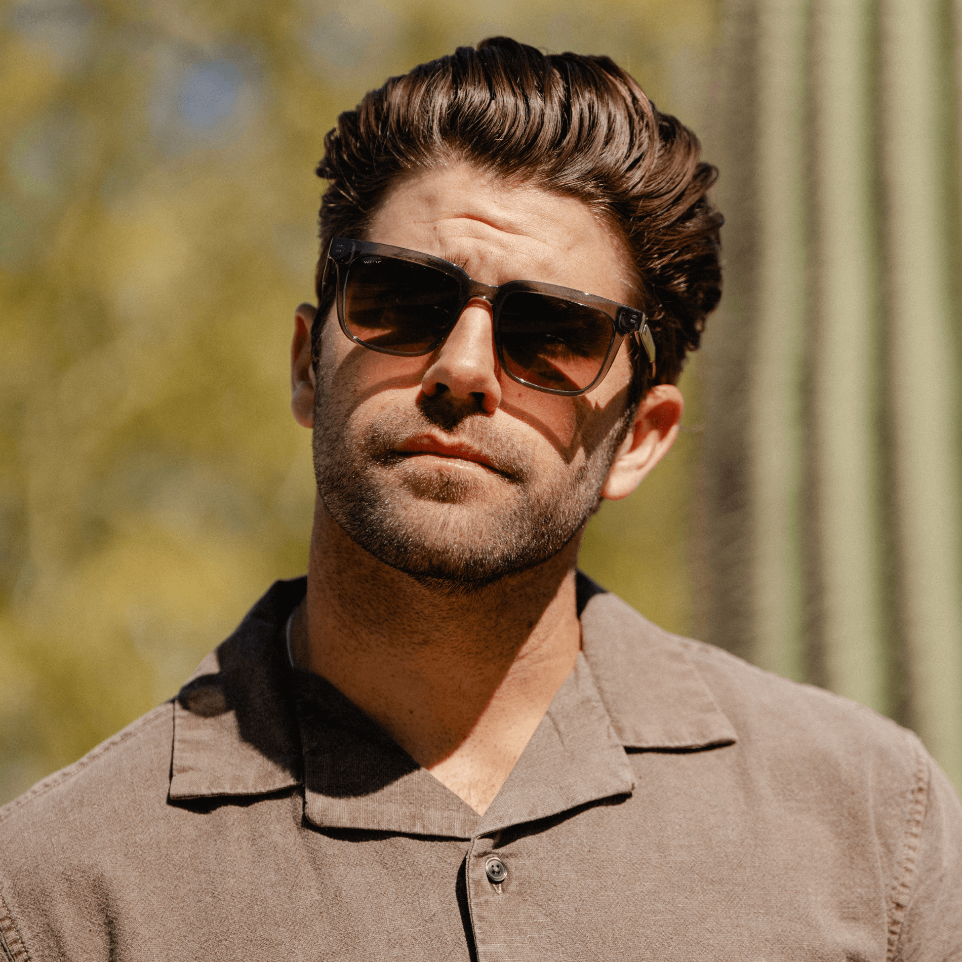 WILSON Men's Polarised Square Sunglasses in Smoke Grey by WMP Eyewear - PUNCH Watch & Eyewear - WMP Eyewear