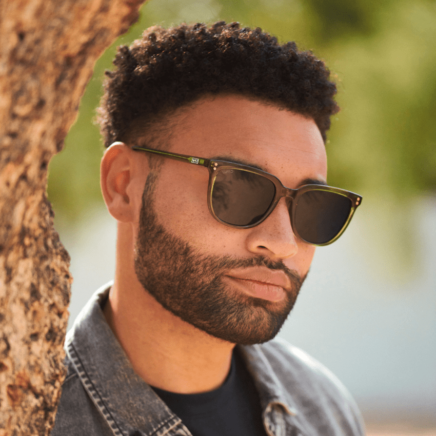 ABNER Unisex Polarized Sunglasses in Saguaro Green by WMP Eyewear - PUNCH Watch & Eyewear - WMP Eyewear