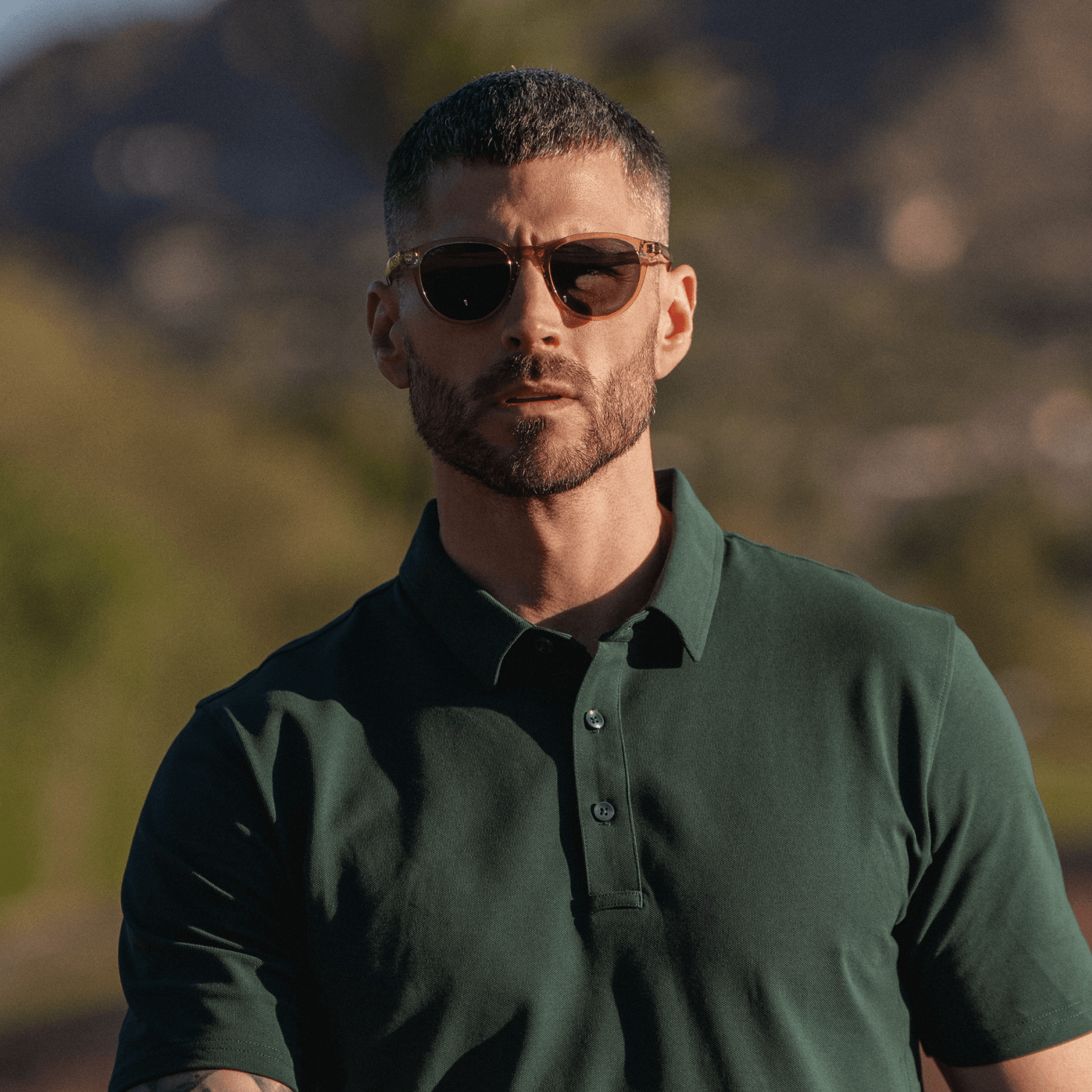 BIRDIE Men's Golf Special Edition Sunglasses in Iris Yellow by WMP Eyewear - PUNCH Watch & Eyewear - WMP Eyewear