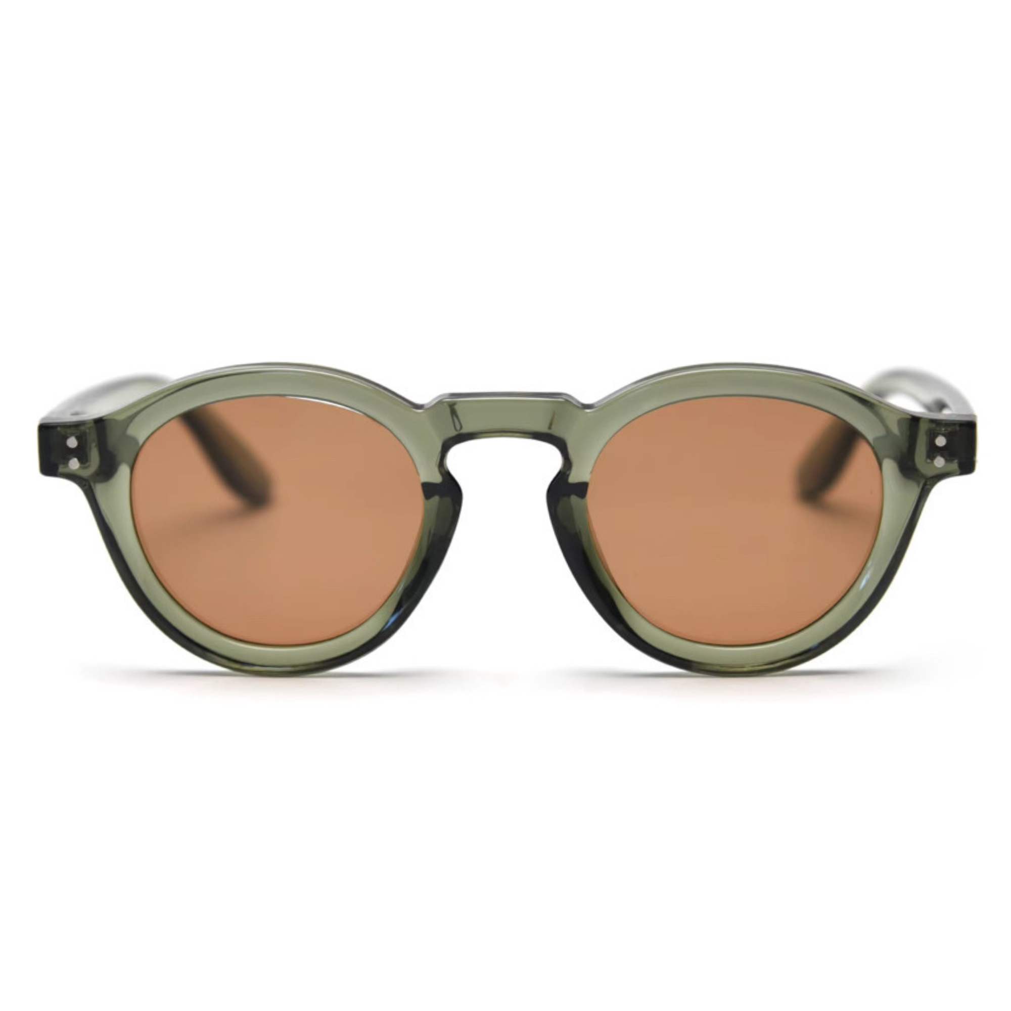 NORDEN, Essentials Polarised Sunglasses, Unisex, Moss Green, Brown Lens by TrueVivid - PUNCH Watch & Eyewear 
