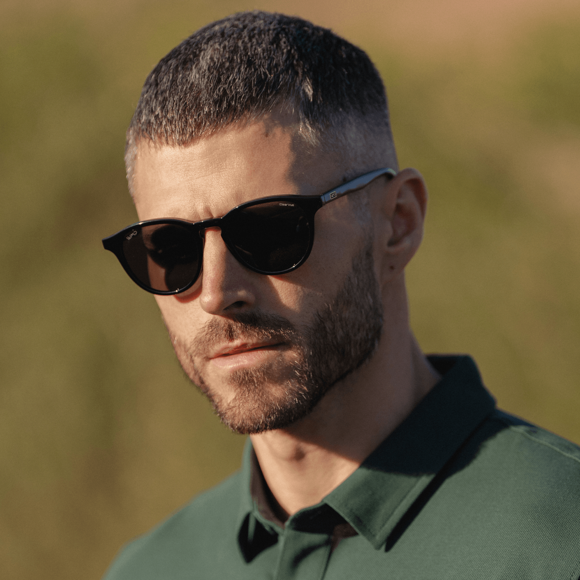 BIRDIE Men's Golf Special Edition Sunglasses in Triple Black by WMP Eyewear - PUNCH Watch & Eyewear - WMP Eyewear