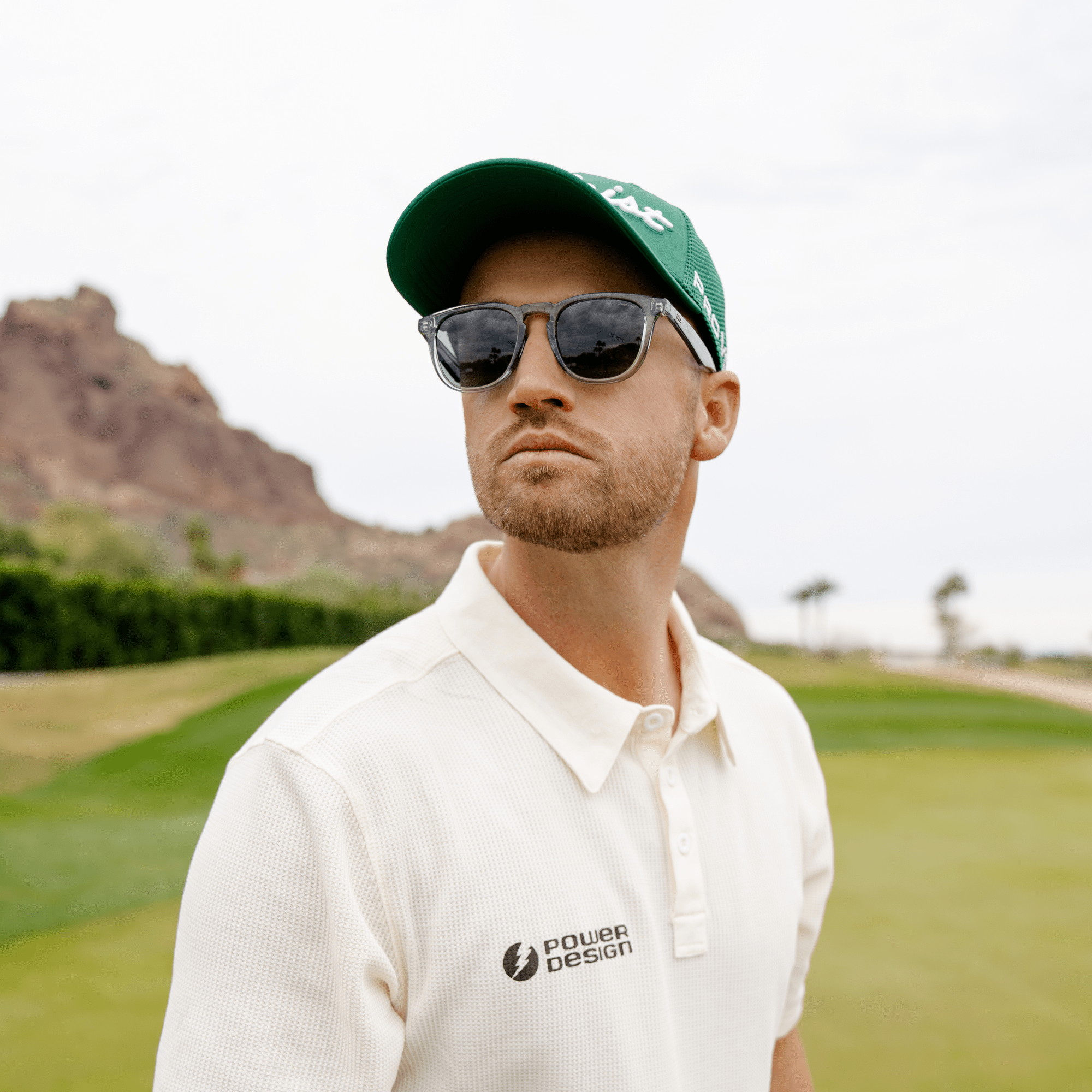 WYNDHAM Men's Golf Special Edition Sunglasses in Denim Blue by WMP Eyewear - PUNCH Watch & Eyewear - WMP Eyewear