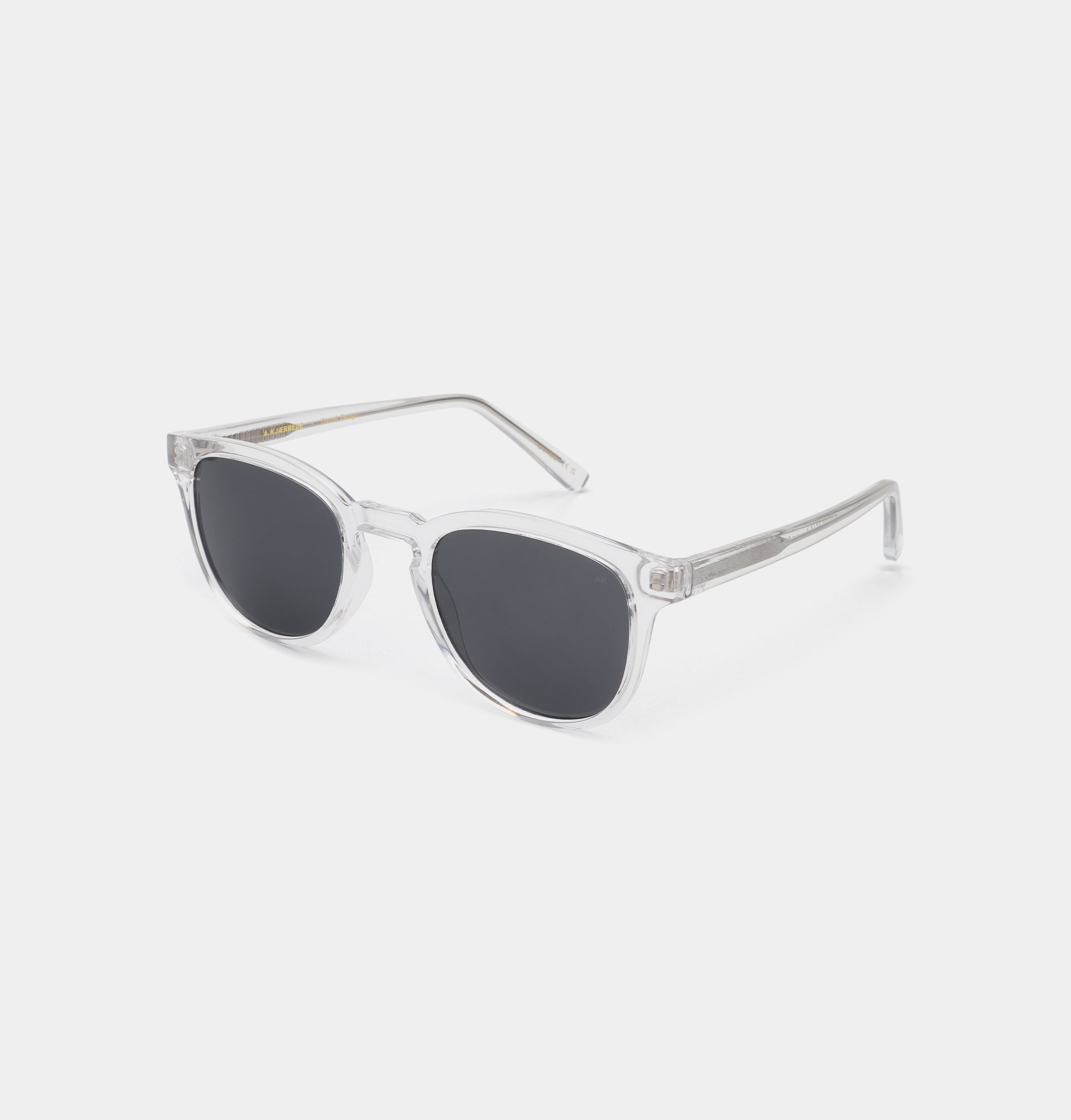 A.KJÆRBEDE (AKJAERBEDE) Bate Sunglasses | Crystal Transparent Square Frame - PUNCH Watch & Eyewear - A.KJÆRBEDE