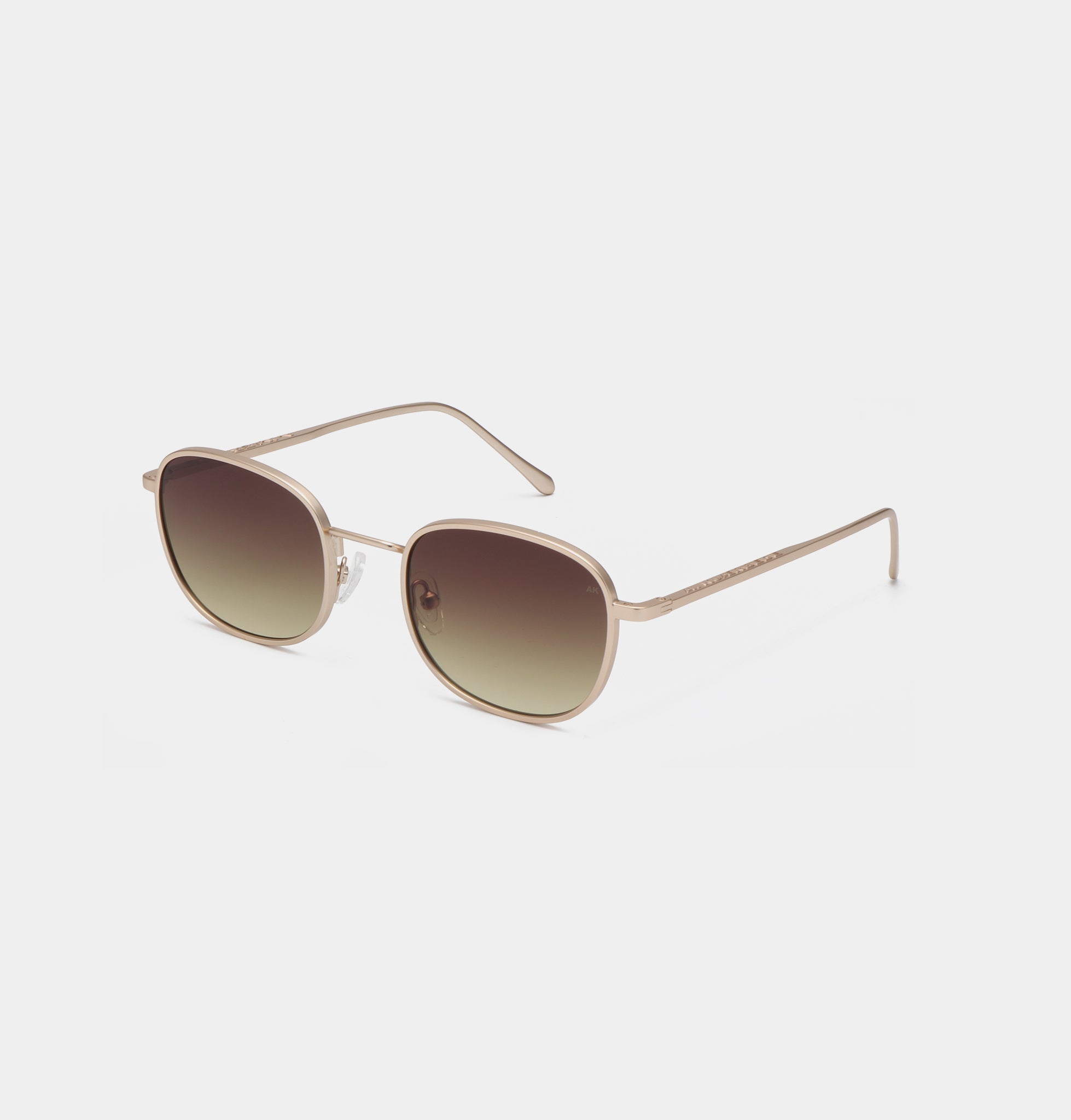 A.KJÆRBEDE サングラス　HELLO マットゴールド Hello - Matte Gold – A.Kjærbede