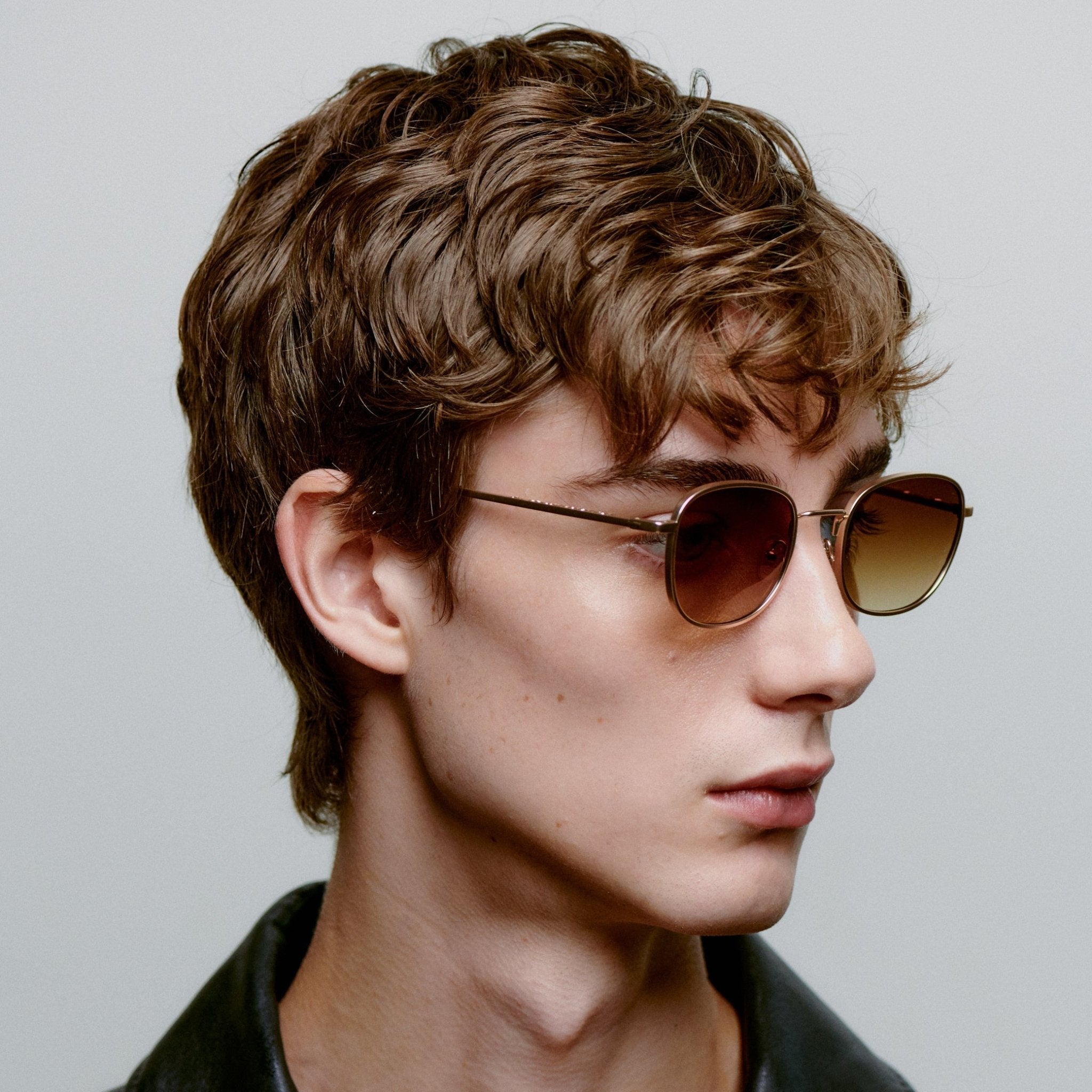 A.KJÆRBEDE HELLO Sunglasses l Matte Gold - PUNCH Watch & Eyewear - A.KJÆRBEDE