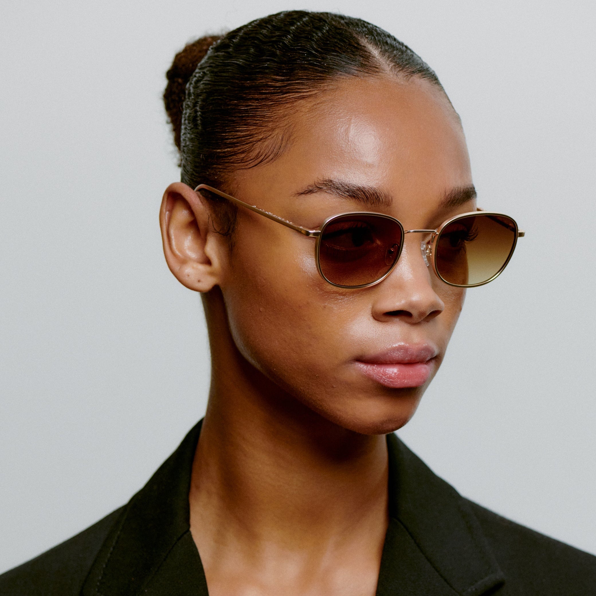 A.KJÆRBEDE HELLO Sunglasses l Matte Gold - PUNCH Watch & Eyewear - A.KJÆRBEDE