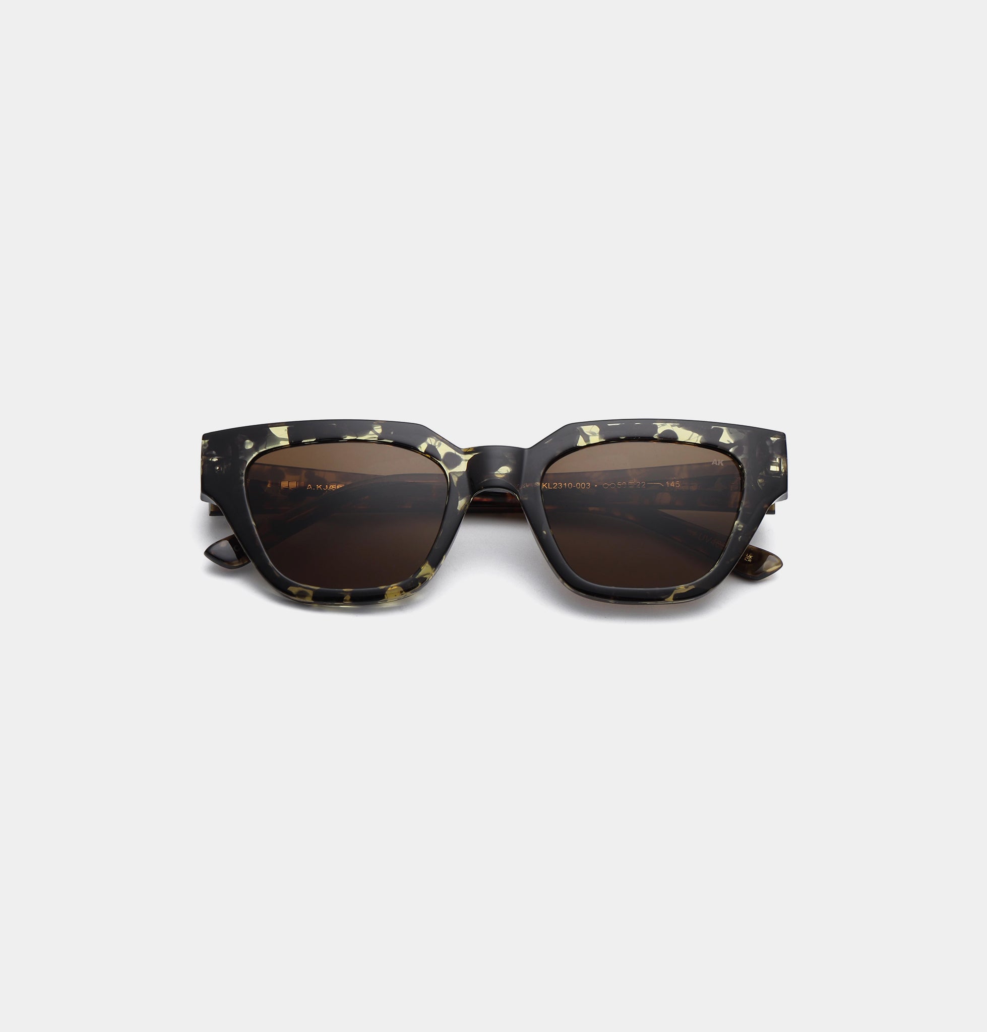 A.KJÆRBEDE KAWS Sunglasses l Black / Yellow Tortoise - PUNCH Watch & Eyewear - A.KJÆRBEDE