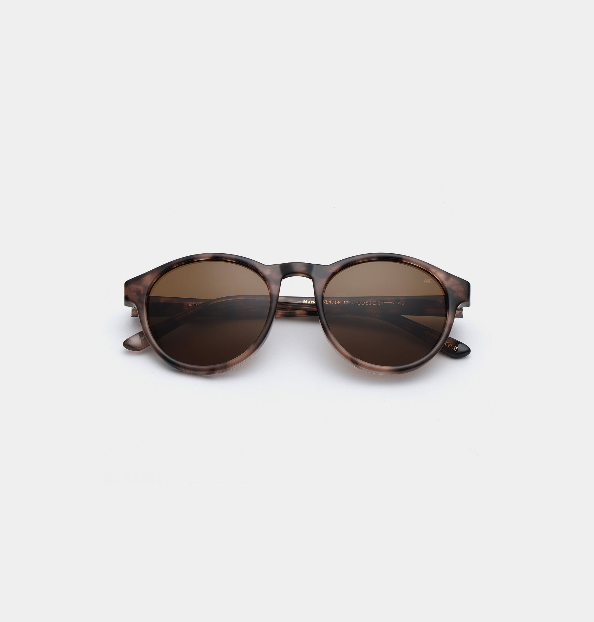 A.KJÆRBEDE (AKJAERBEDE) Marvin Sunglasses | Coquina Round Frame - PUNCH Watch & Eyewear - A.KJÆRBEDE