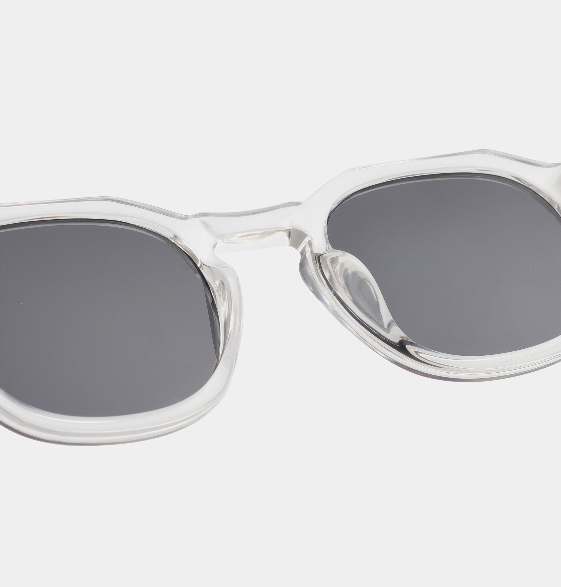A.KJÆRBEDE (AKJAERBEDE) Zan Sunglasses | Crystal Frame, Grey Lens - PUNCH Watch & Eyewear - A.KJÆRBEDE