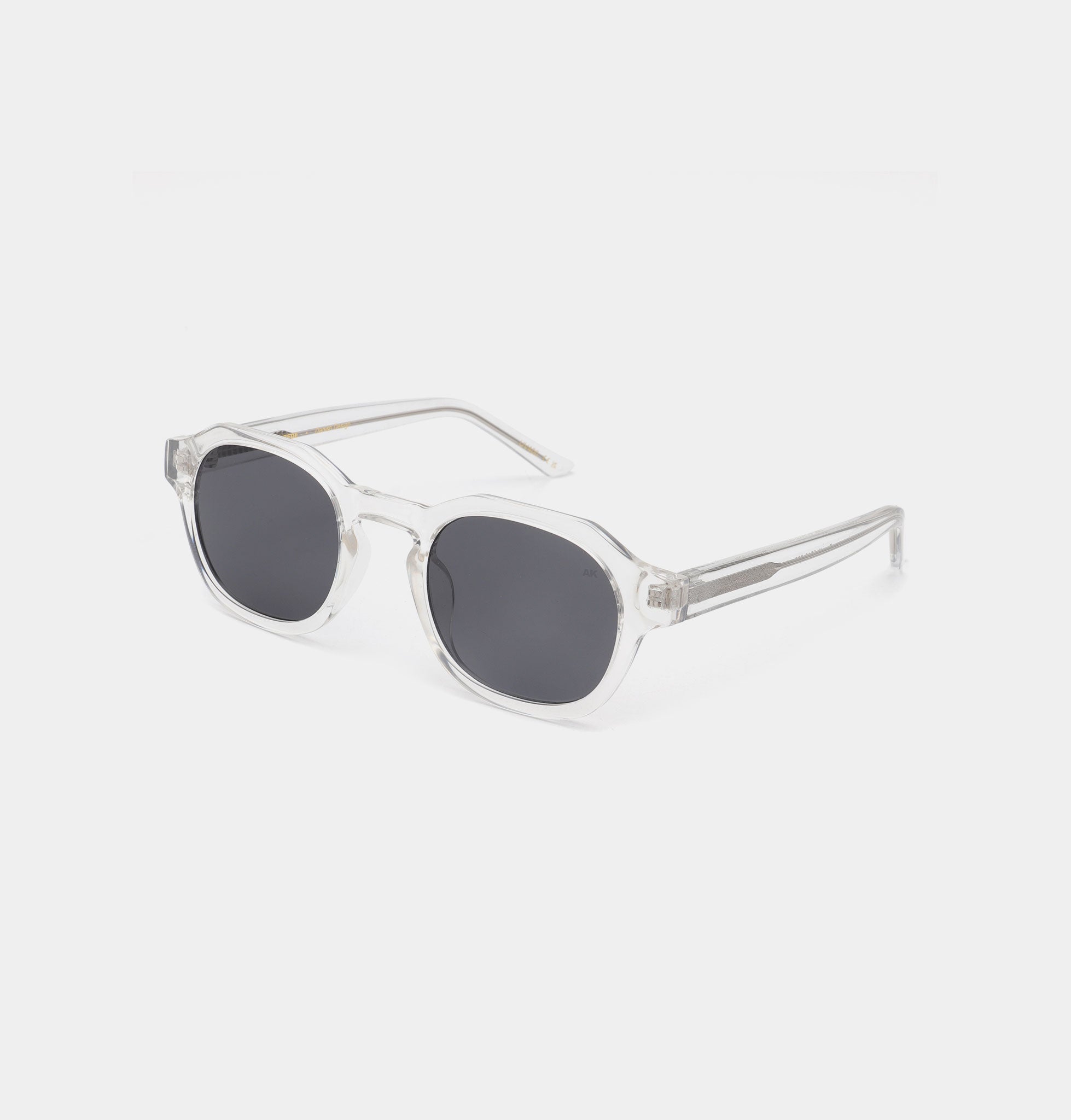 A.KJÆRBEDE (AKJAERBEDE) Zan Sunglasses | Crystal Frame, Grey Lens - PUNCH Watch & Eyewear - A.KJÆRBEDE