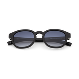 AKi Black Deep Blue Gradient Sunglasses fmr Bille by Messy Weekend