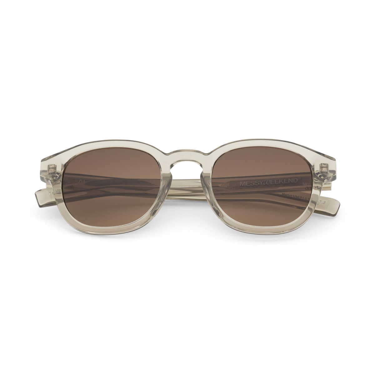 AKi Clay Deep Brown Gradient Sunglasses fmr Bille by Messy Weekend