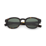 AKi Dark Havana Deep Green Sunglasses fmr Bille by Messy Weekend