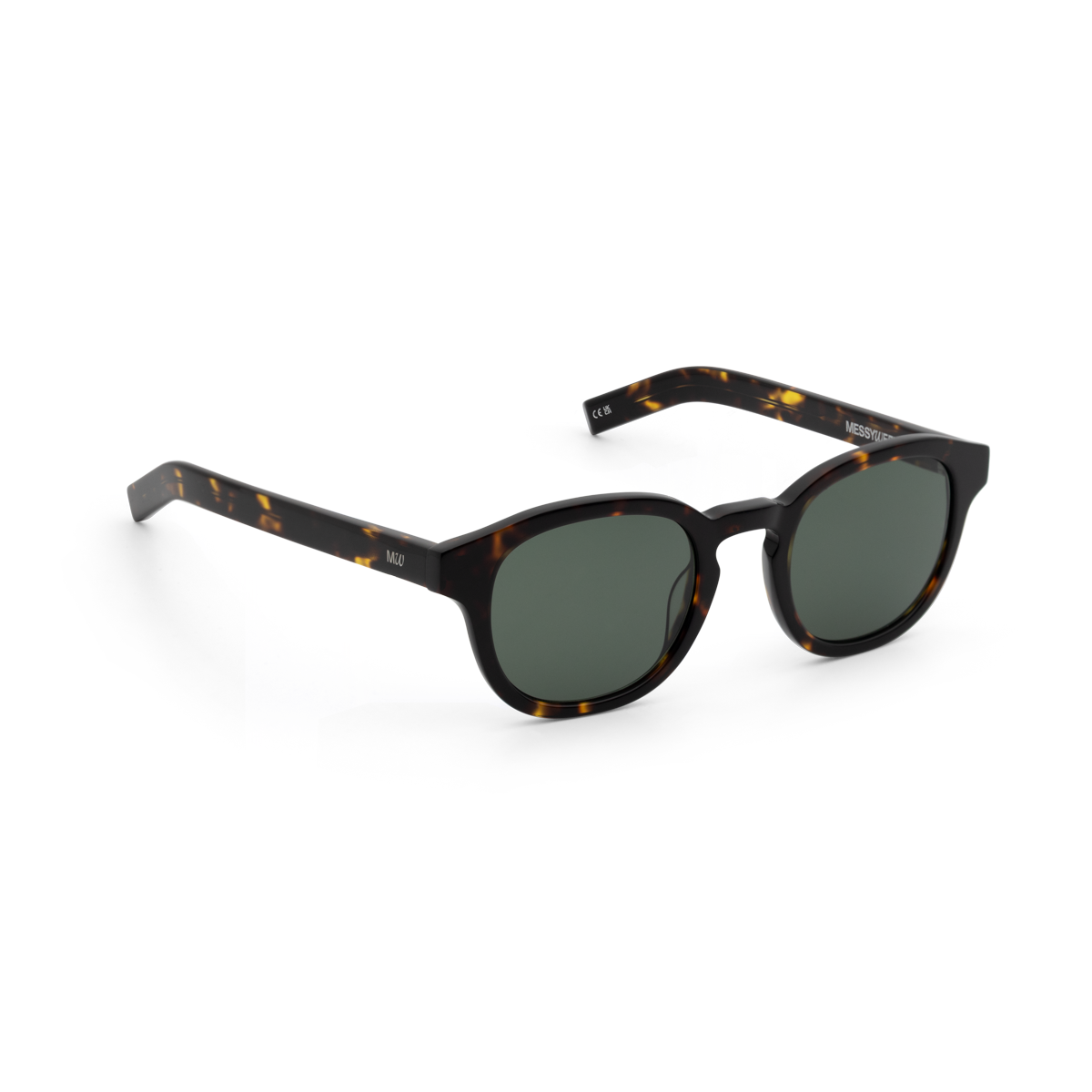 AKi Dark Havana Deep Green Sunglasses fmr Bille by Messy Weekend