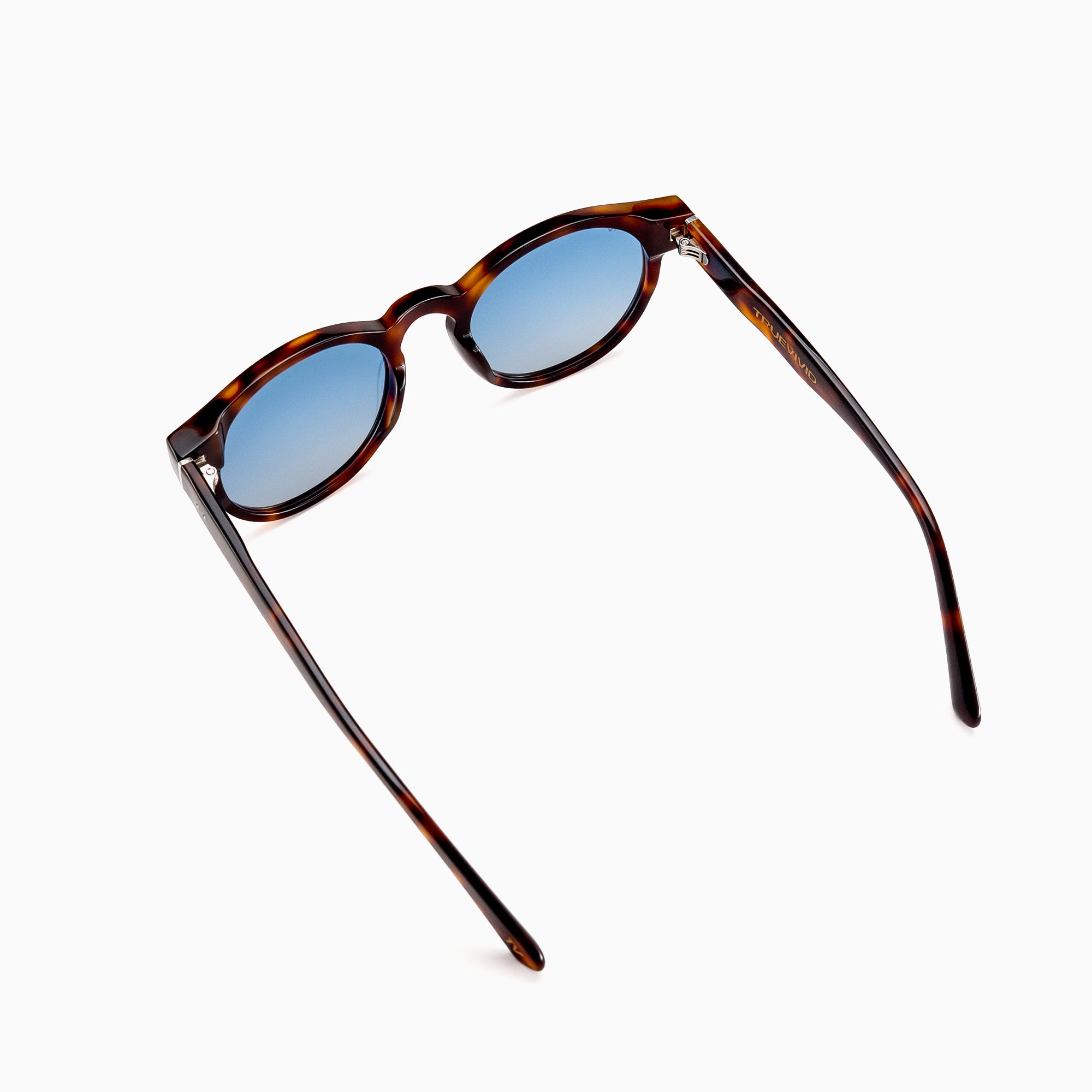ALBA Polarised Sunglasses, Unisex, Tortoise Brown, Blue Gradient by TrueVivid - PUNCH Watch & Eyewear - TRUEVIVID