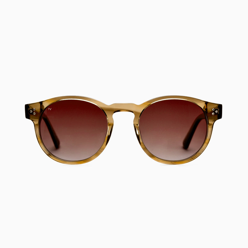 ALBA Polarised Sunglasses, Unisex, Crystal Brown, Brown Gradient by TrueVivid - PUNCH Watch & Eyewear - TRUEVIVID