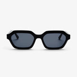 Messy Weekend Anthony Hexagonal Sunglasses - Black