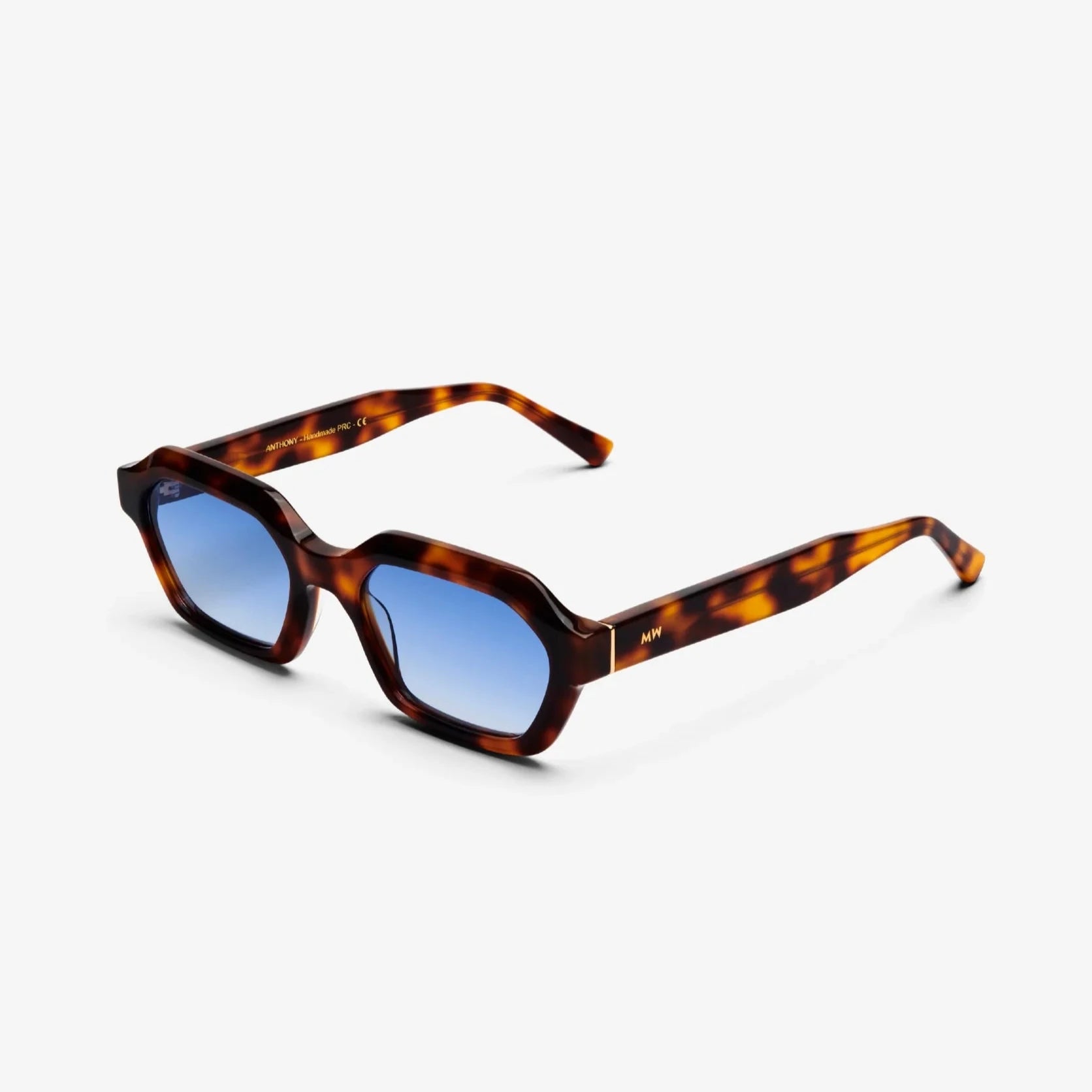 ANTHONY Tortoise Blue Sunglasses by Messy Weekend - PUNCH Watch & Eyewear - MESSY WEEKEND
