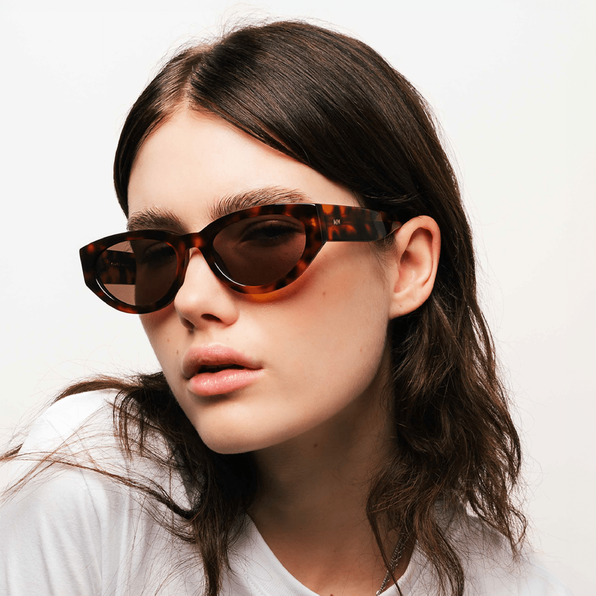 AUDREY Oval Tortoise Brown Sunglasses by Messy Weekend - PUNCH Watch & Eyewear - MESSY WEEKEND