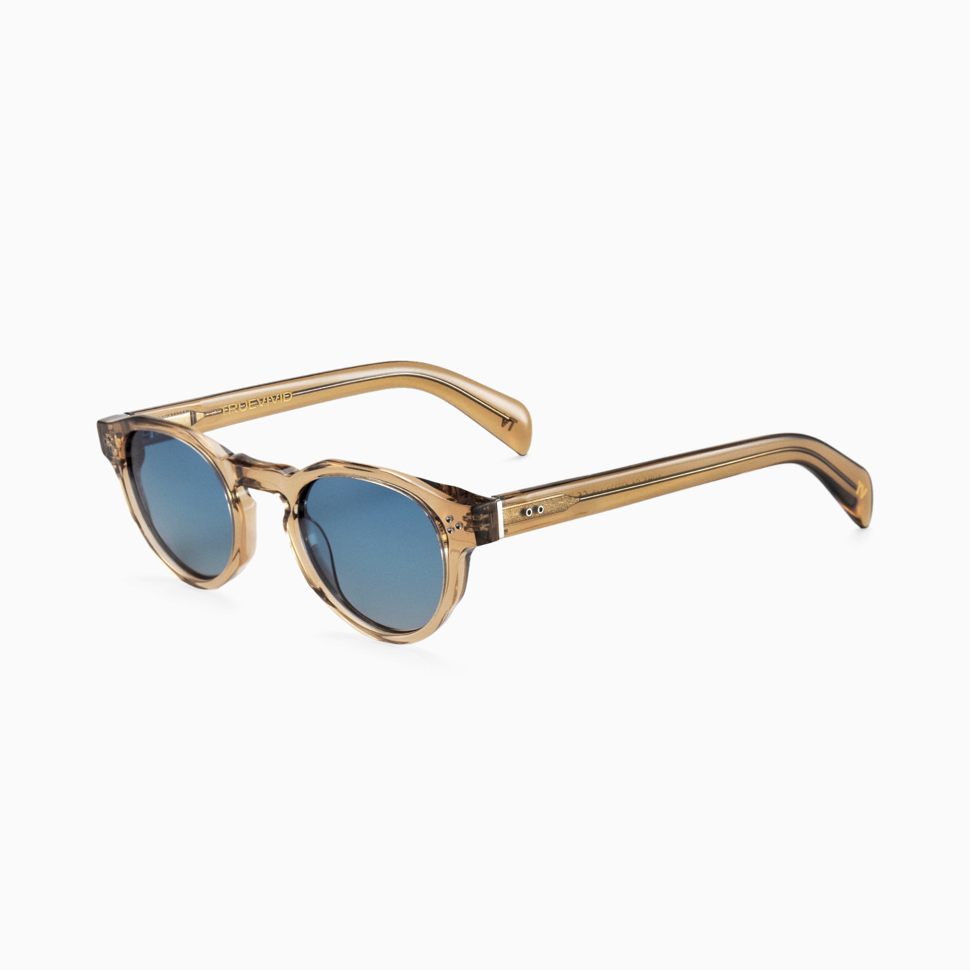 AURA Polarised Sunglasses, Unisex, Crystal Brown, Blue Gradient by TrueVivid - PUNCH Watch & Eyewear - TRUEVIVID