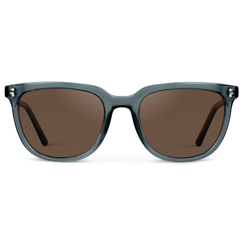 ABNER Unisex Polarized Sunglasses in Crystal Stone Blue by WMP Eyewear - PUNCH Watch & Eyewear - WMP Eyewear