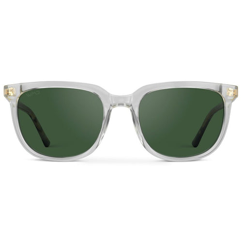 ABNER Unisex Polarized Sunglasses in Glossy Clear Crystal by WMP Eyewear - PUNCH Watch & Eyewear - WMP Eyewear