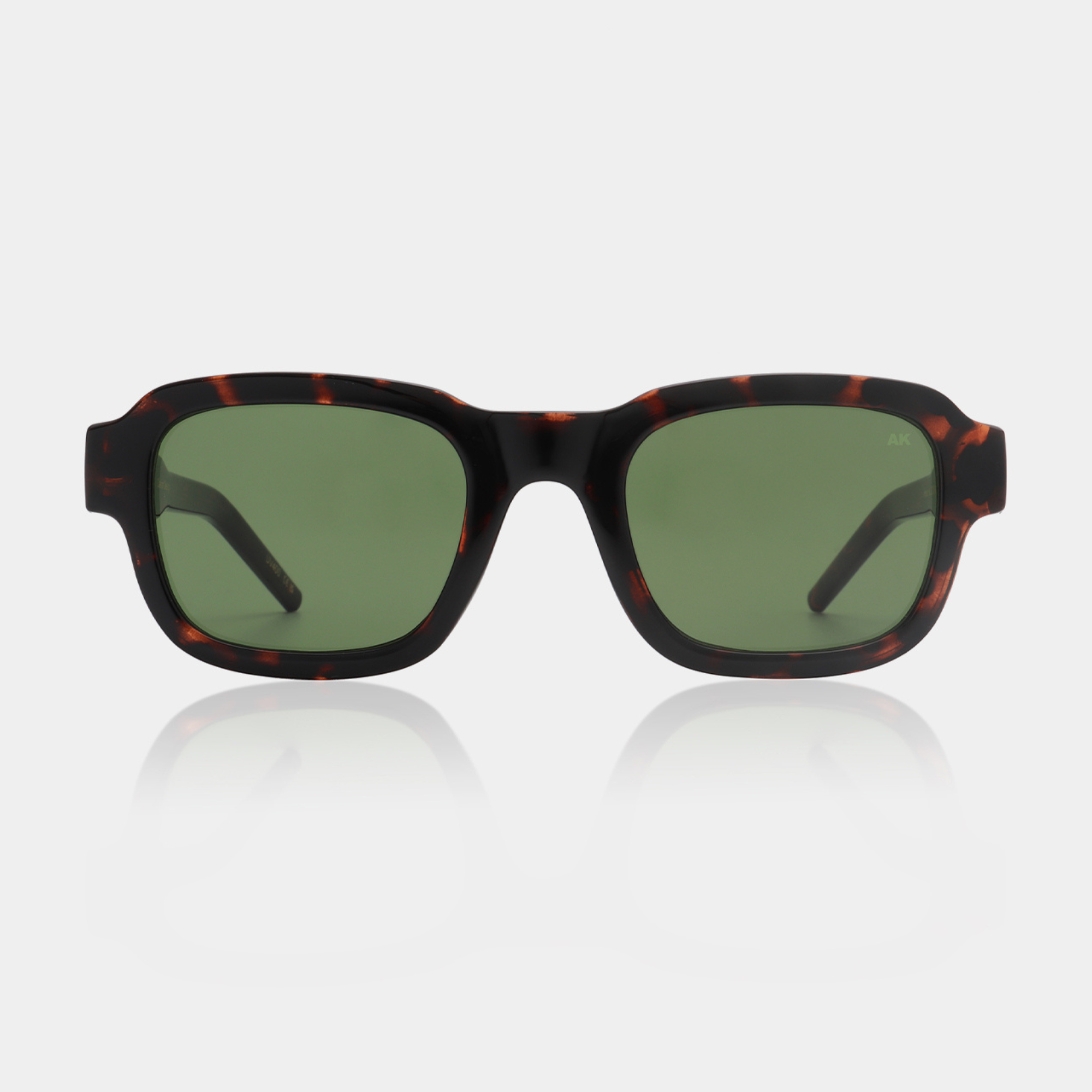 A.KJÆRBEDE HALO Sunglasses l Demi Tortoise Square Frame