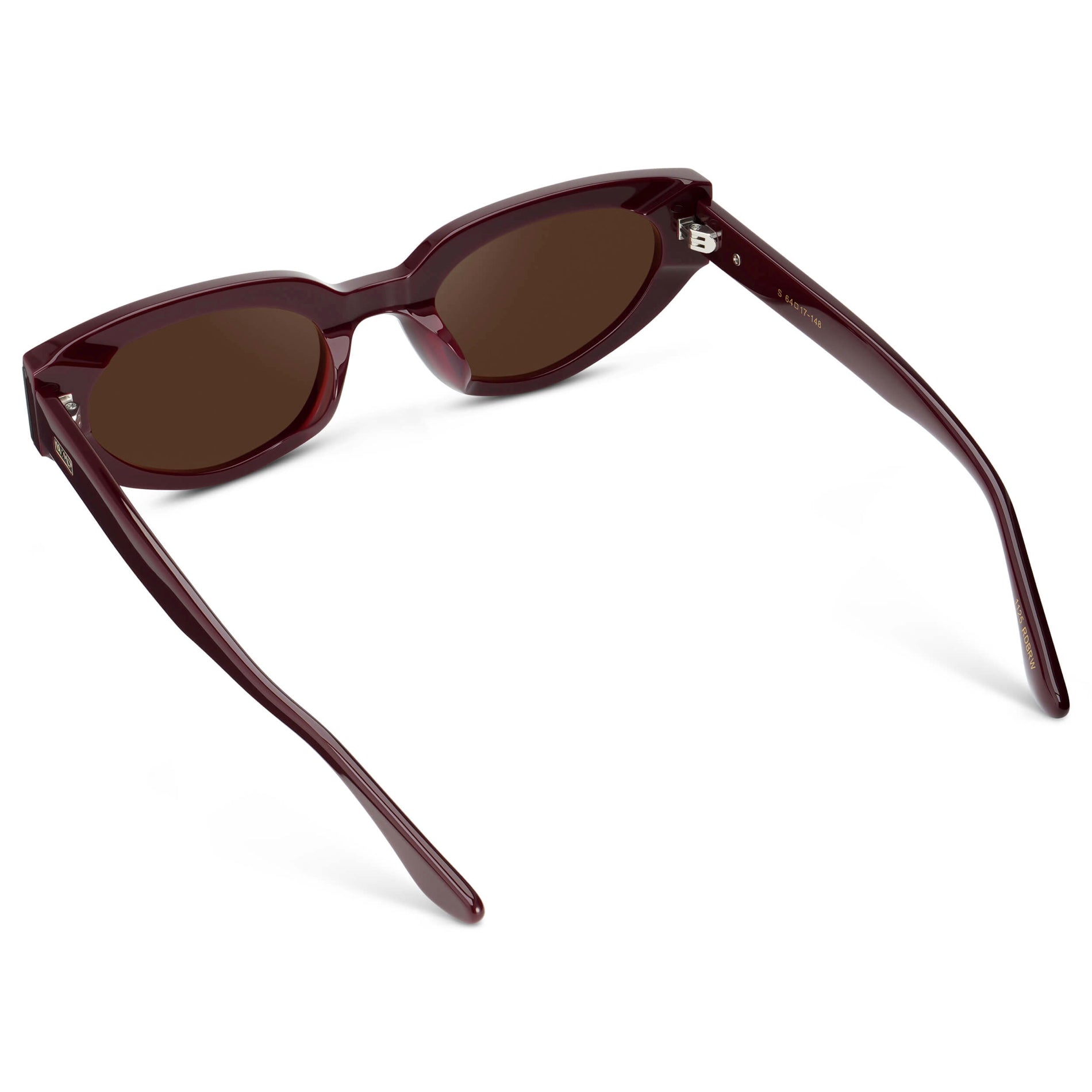 ASTRA Women's Cat - Eye Sunglasses in Black Cherry Red by WMP Eyewear - PUNCH Watch & Eyewear - WMP Eyewear