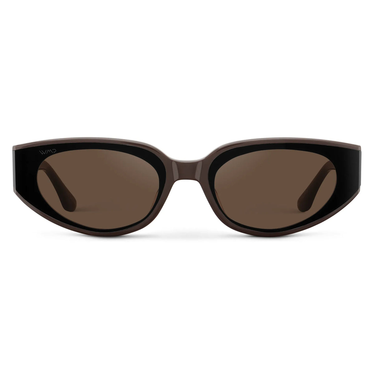 ASTRA Women's Cat-Eye Sunglasses in Mocha Brown by WMP Eyewear