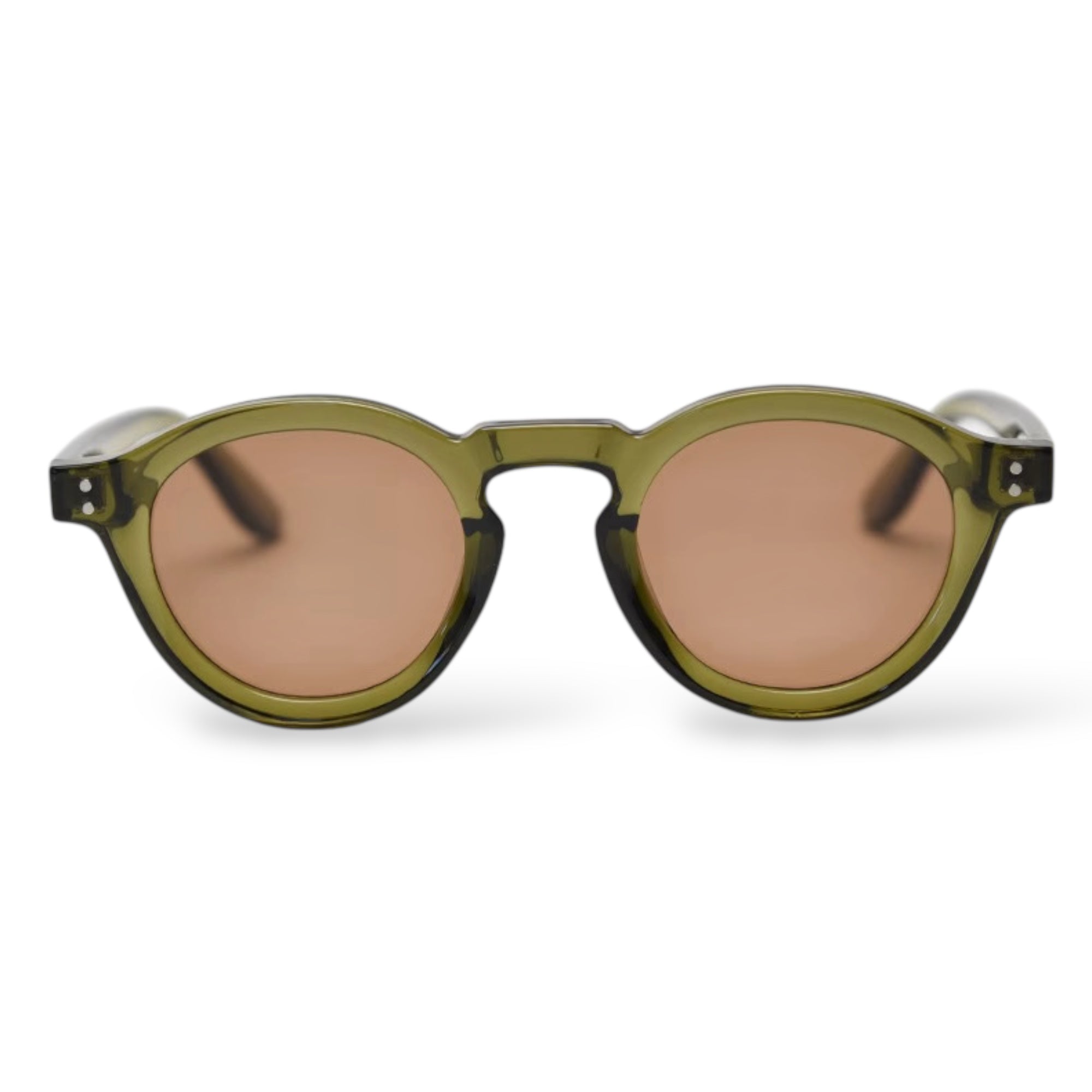 NORDEN, Essentials Polarised Sunglasses, Unisex, Olive Green, Brown Lens by TrueVivid - PUNCH Watch & Eyewear 