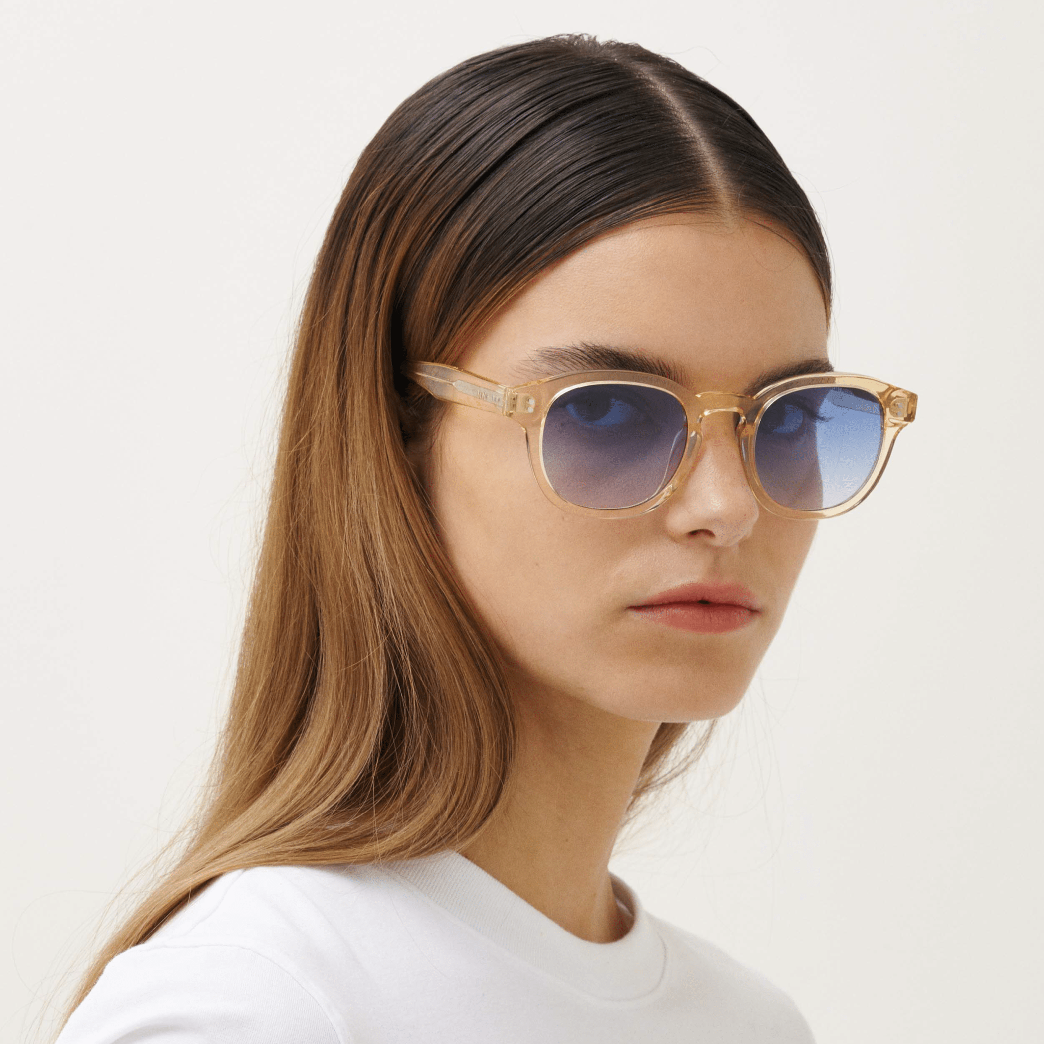 BILLE Champagne Blue Sunglasses by Messy Weekend - PUNCH Watch & Eyewear - MESSY WEEKEND