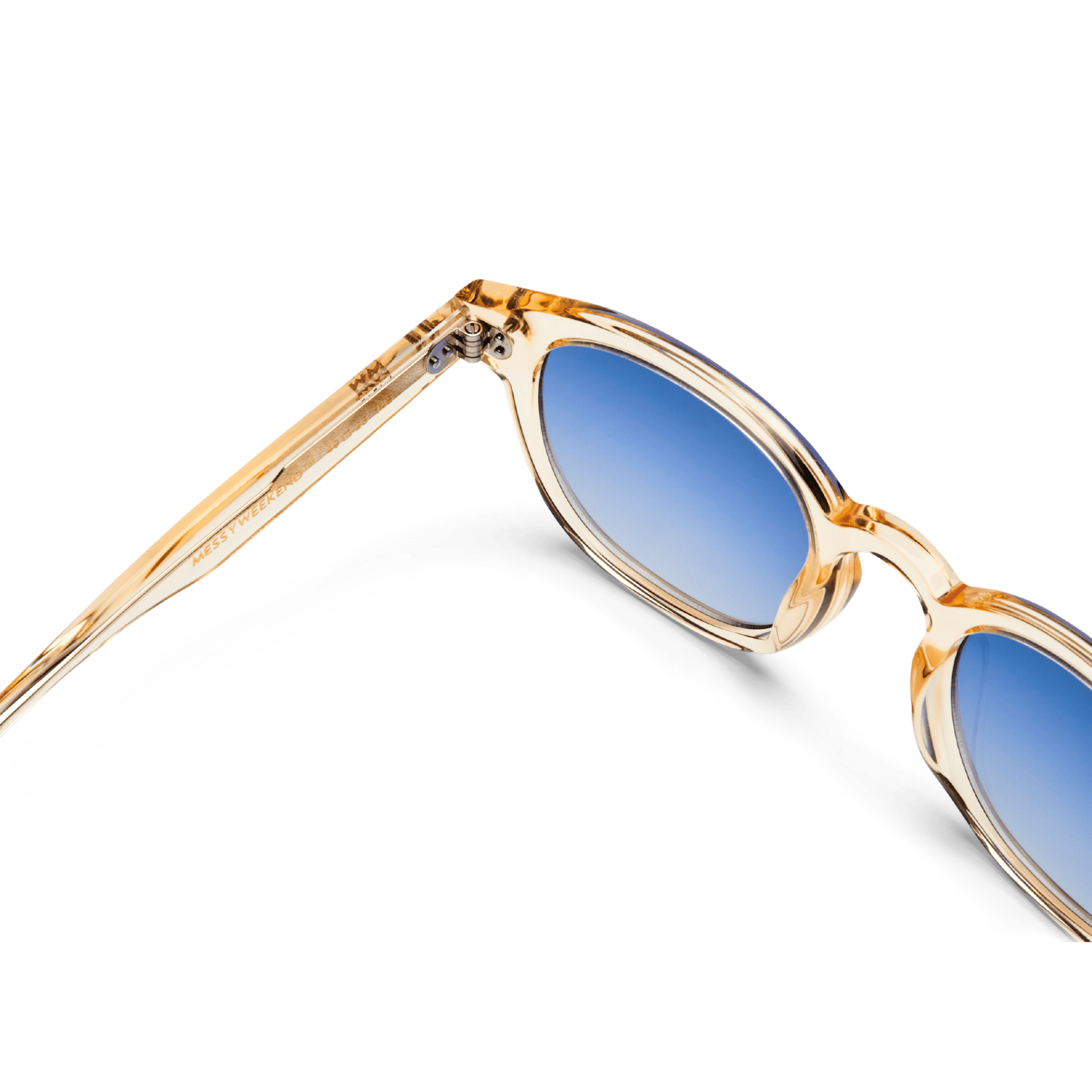BILLE Champagne Blue Sunglasses by Messy Weekend - PUNCH Watch & Eyewear - MESSY WEEKEND