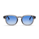 Messy Weekend Billie Rounded Square Sunglasses - Grey Crystal