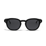 Messy Weekend Bille Rounded Square Sunglasses - Black