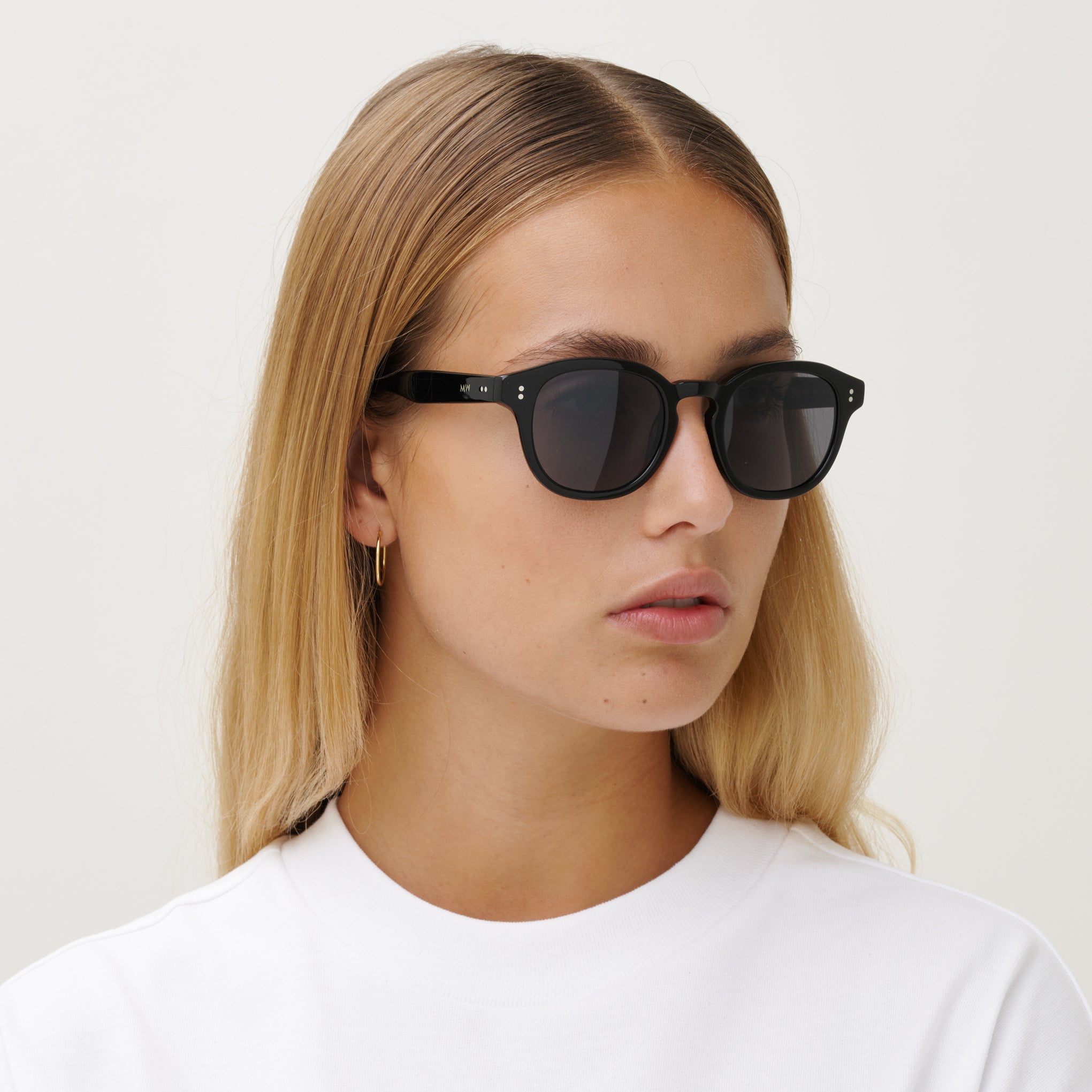 BILLE Black Grey Sunglasses by Messy Weekend - PUNCH Watch & Eyewear - MESSY WEEKEND