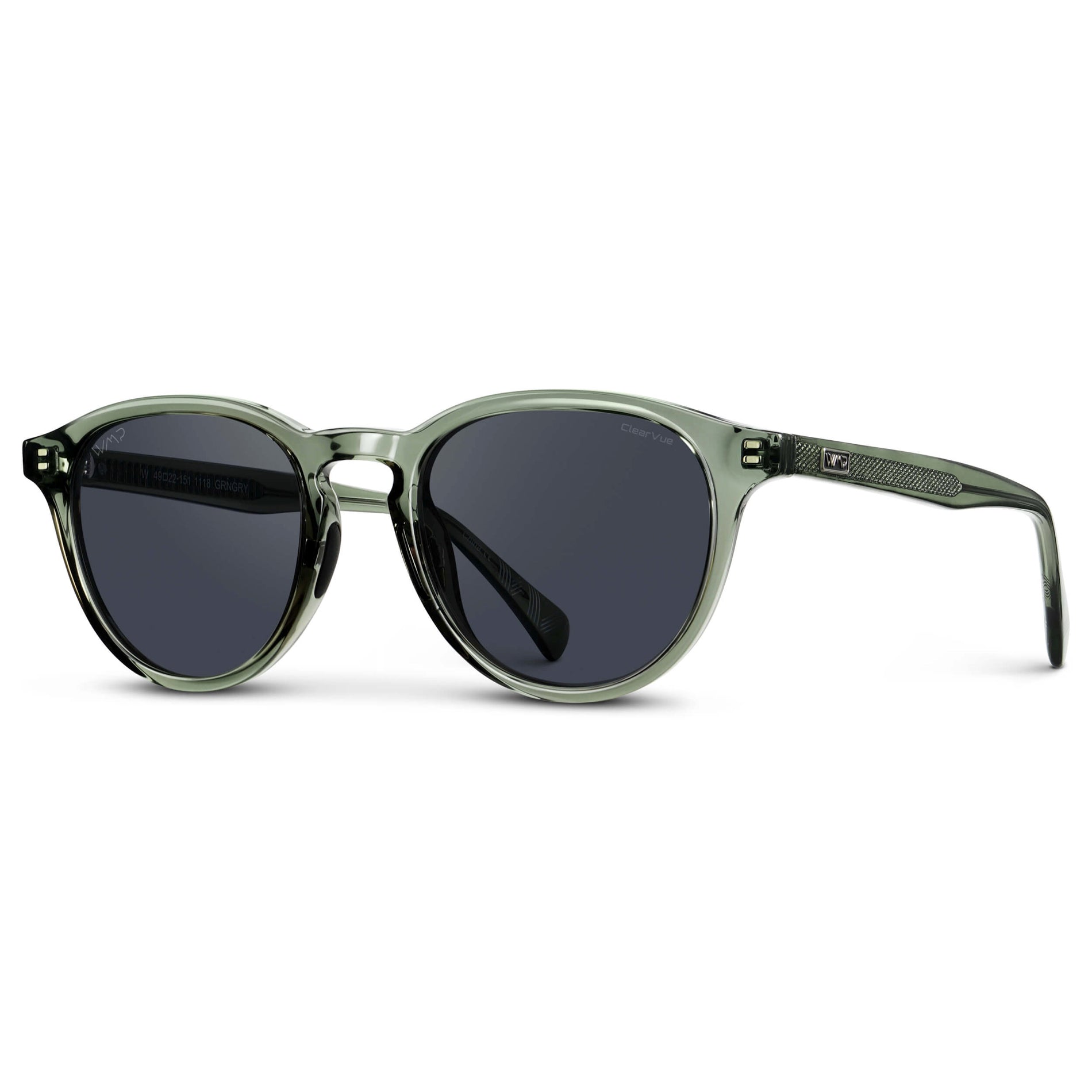 BIRDIE Men's Golf Special Edition Sunglasses in Crystal Agave by WMP Eyewear - PUNCH Watch & Eyewear - WMP Eyewear