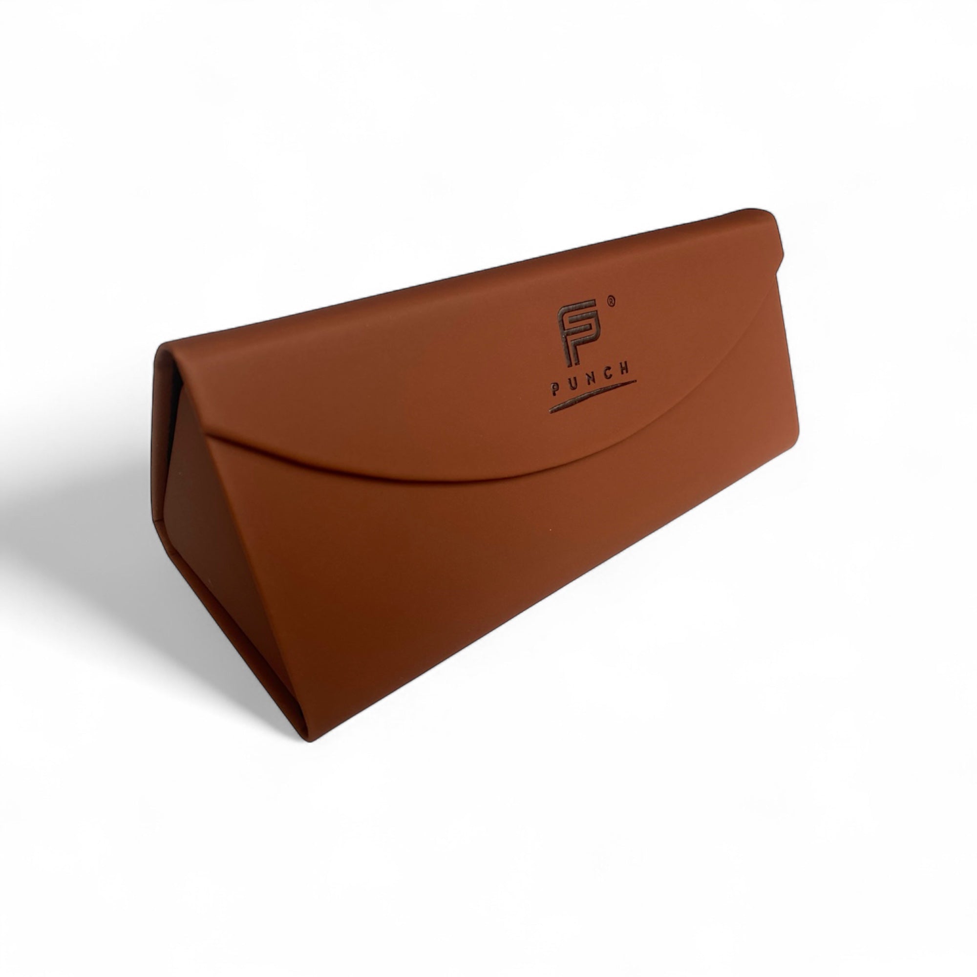Foldable Sunglasses Case in Brown by PUNCH - PUNCH Watch & Eyewear 