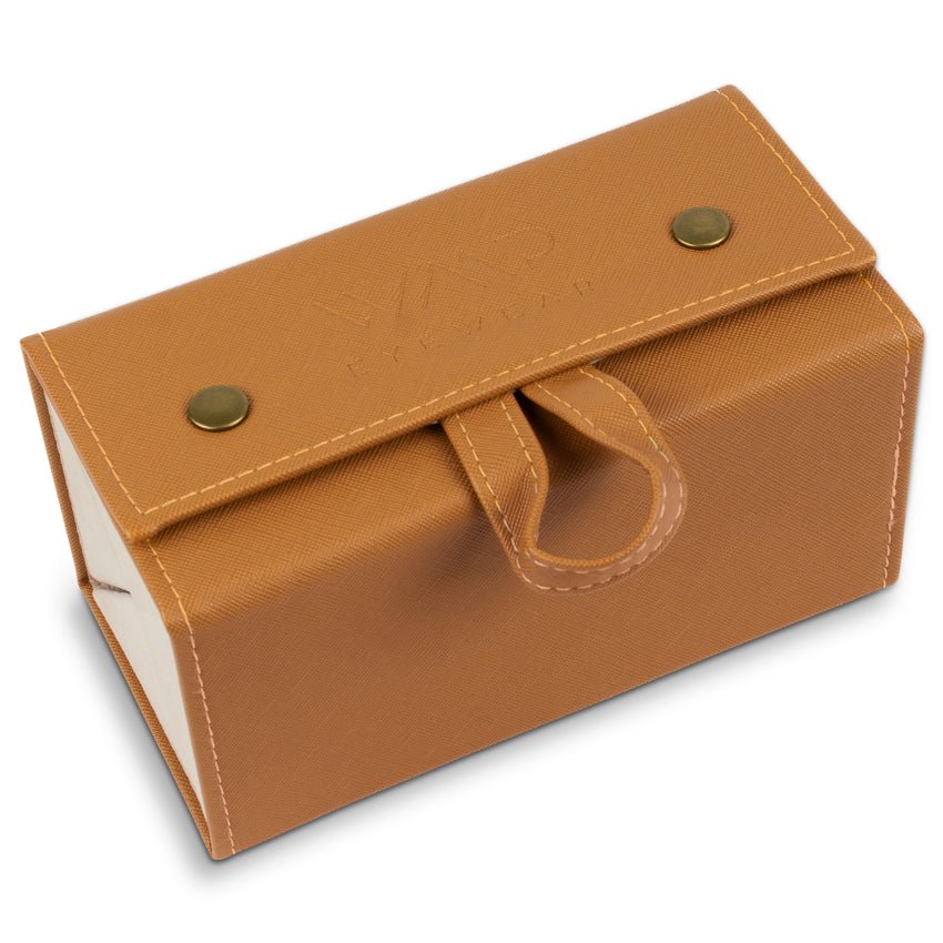 4 Tier Eyewear Travel Case in Brown by WMP Eyewear - PUNCH Watch & Eyewear - WMP Eyewear