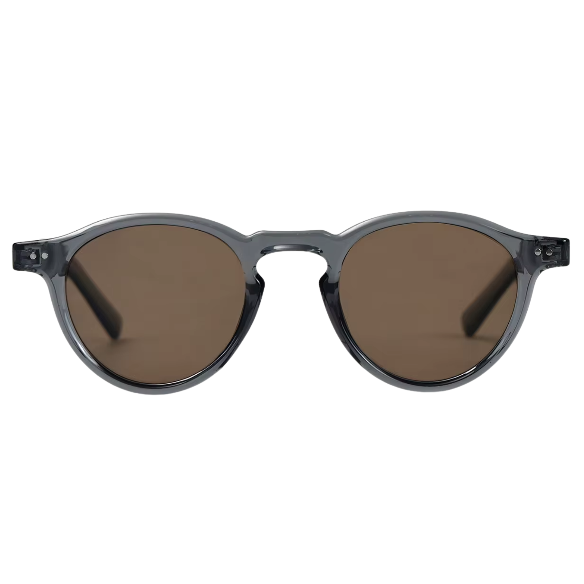 REN, Essentials Polarised Sunglasses, Unisex, Crystal Grey, Brown Lens by TrueVivid - PUNCH Watch & Eyewear 