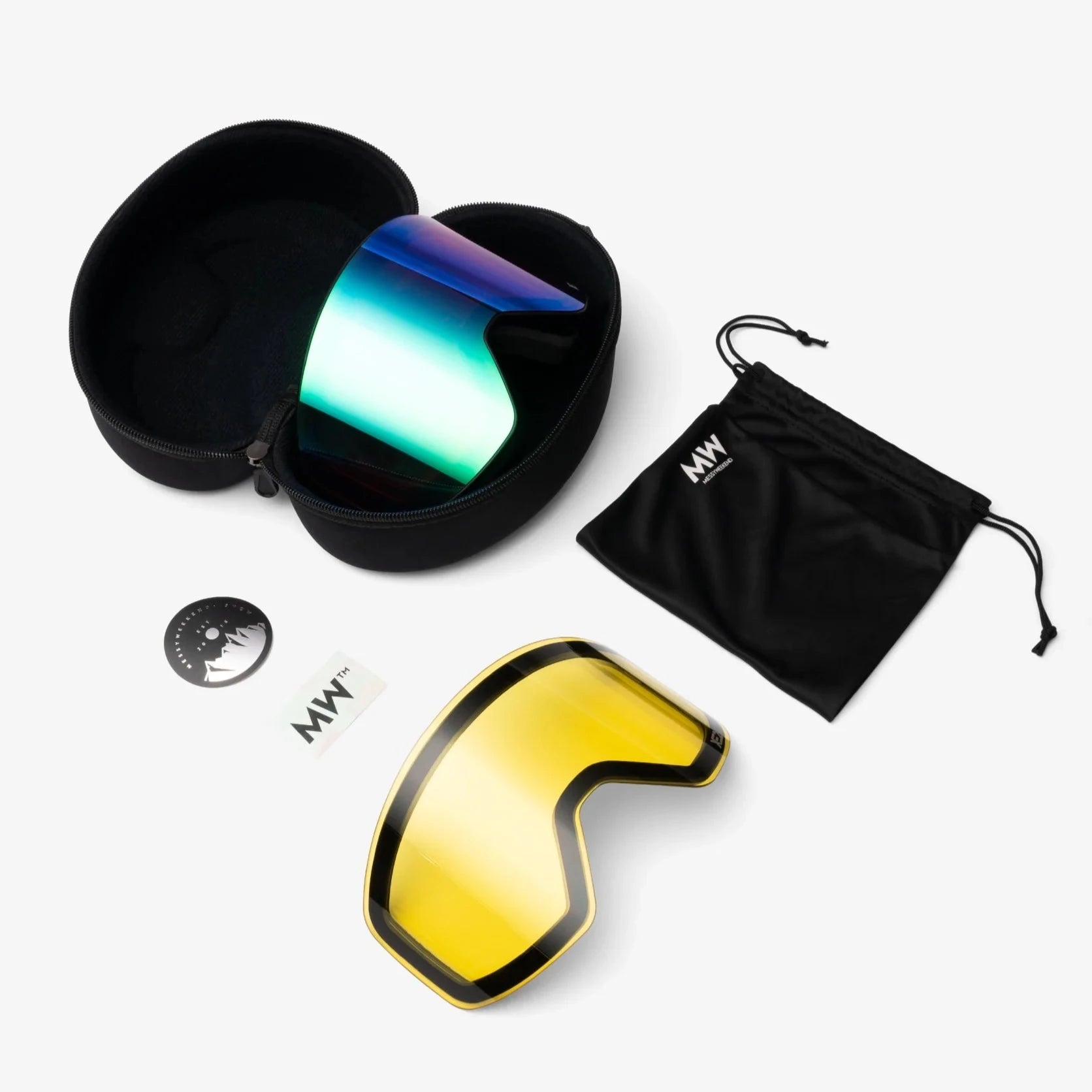 Messy Weekend Clear XE2 Ski Goggles
