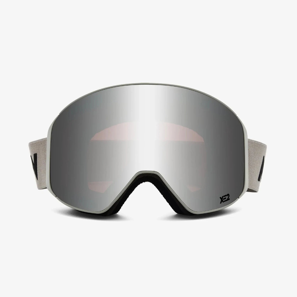 Messy Weekend Clear XE2 Ski Goggles - Silver Mirrored (Grey Band)