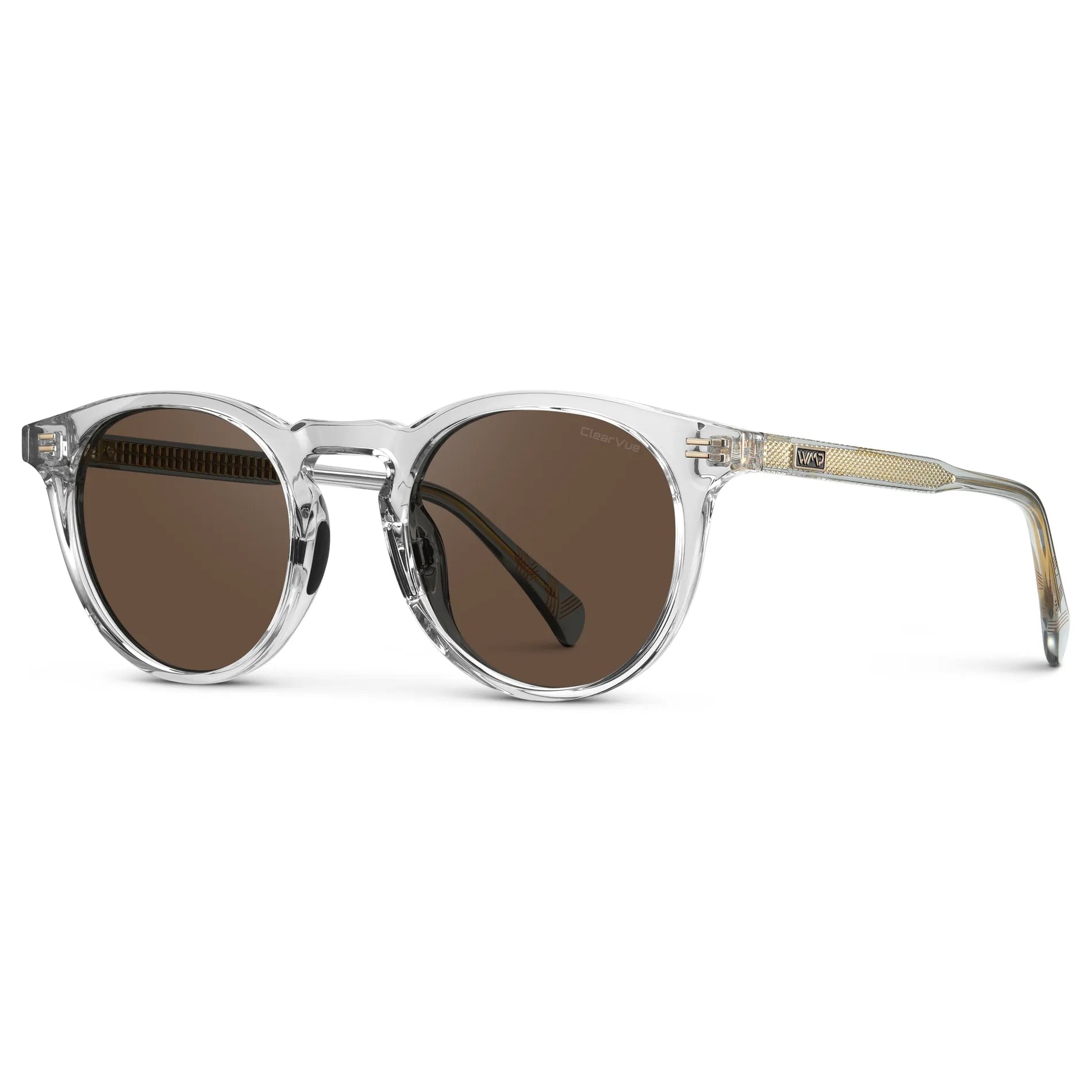 CADDIE Men's Golf Special Edition Sunglasses - Crystal Ice Grey l WMP Eyewear