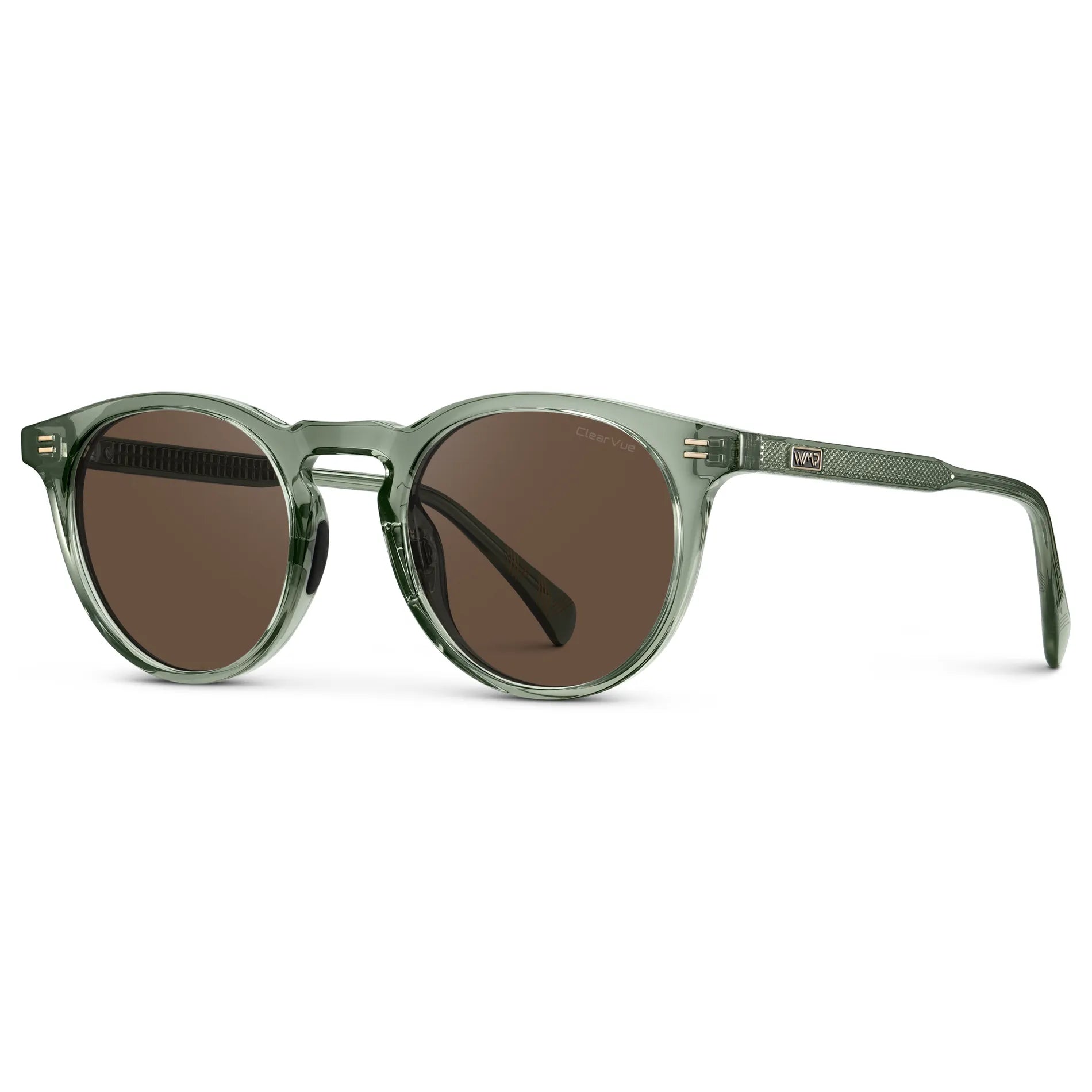 CADDIE Men's Golf Special Edition Sunglasses in Green Agave by WMP Eyewear