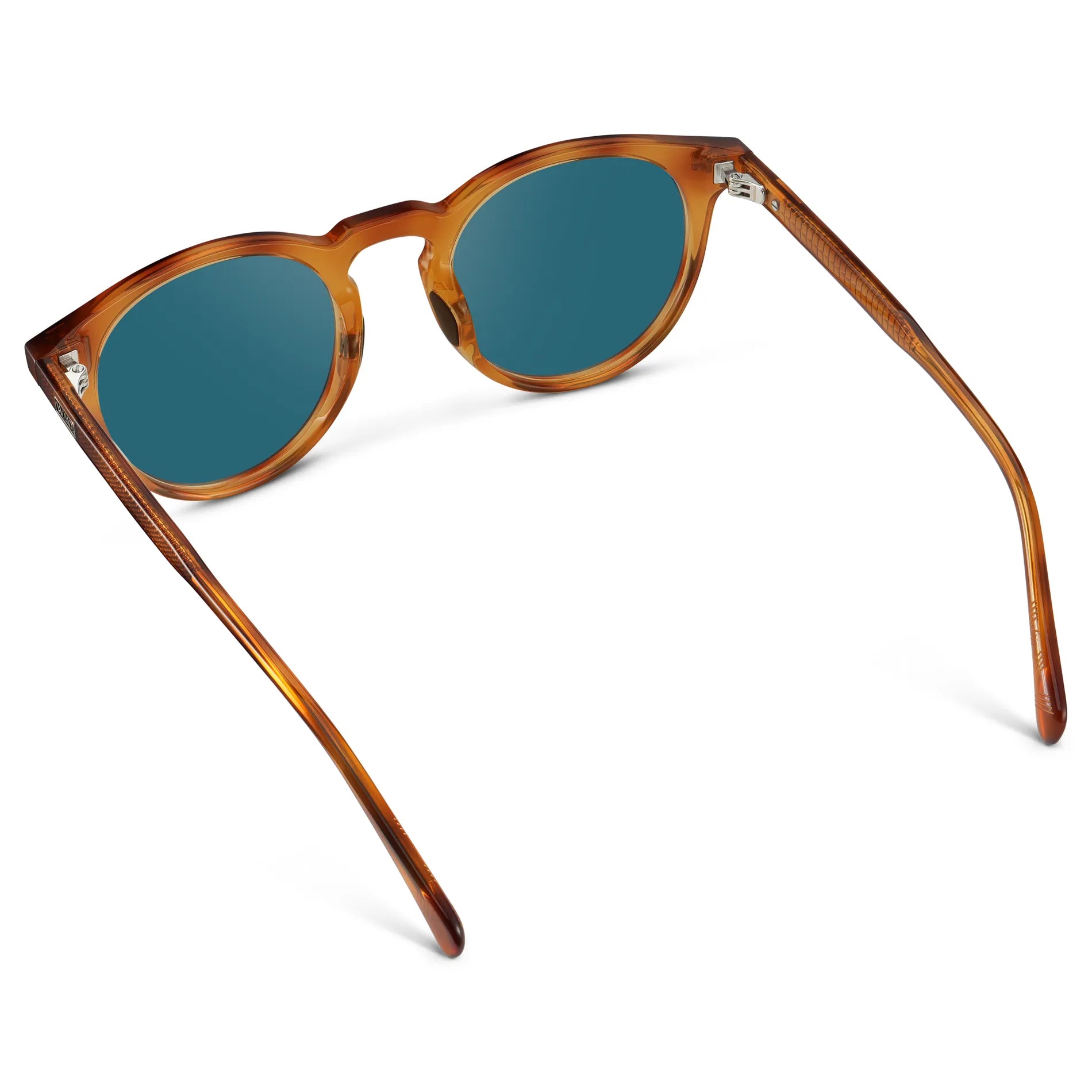 CADDIE Men's Golf Sunglasses - Honey Tortoise / Laguna Blue Lens l WMP Eyewear