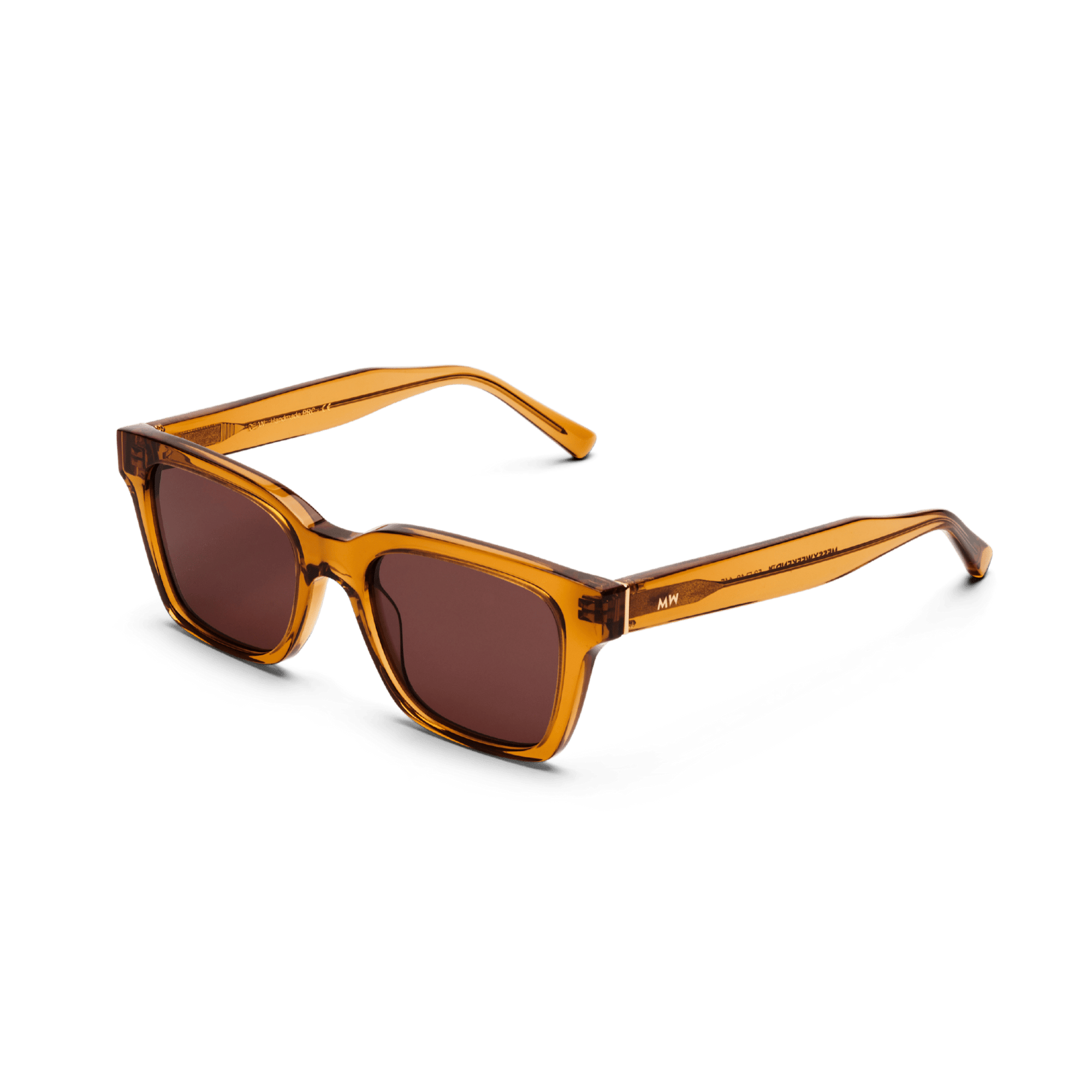 DEAN Rectangular Brown Coffee Sunglasses by Messy Weekend - PUNCH Watch & Eyewear - MESSY WEEKEND